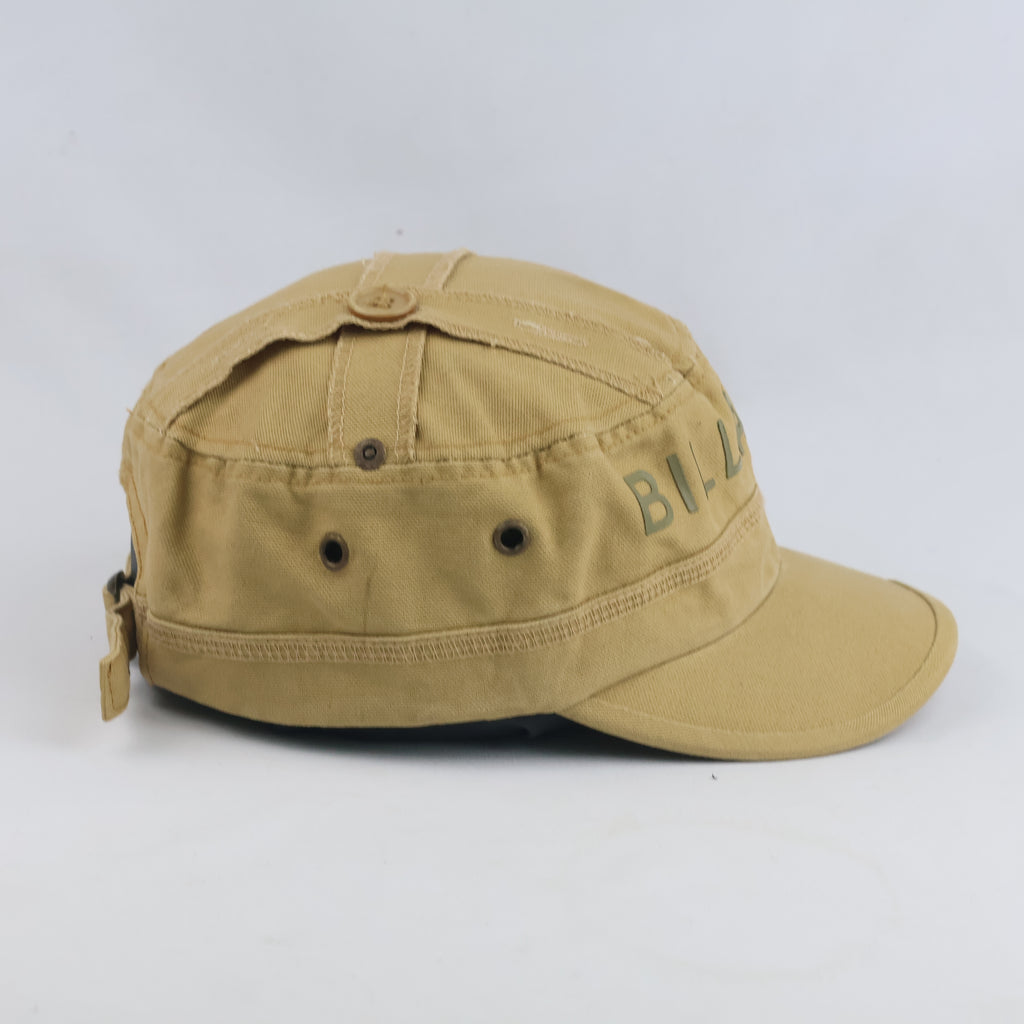 Thrifted Billabong Spellout Military Style Hat (57-58cm) | 10419