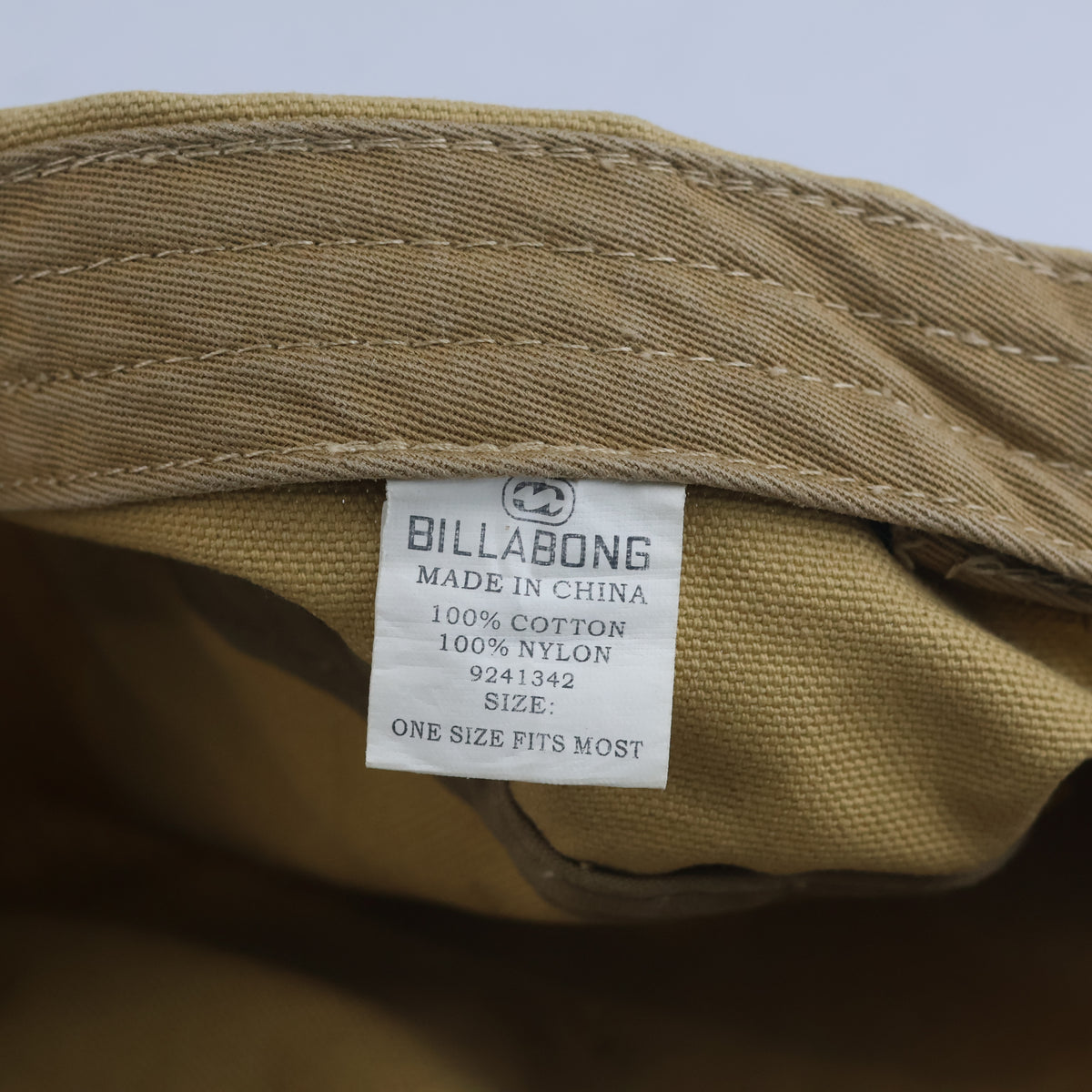 Thrifted Billabong Spellout Military Style Hat (57-58cm) | 10419