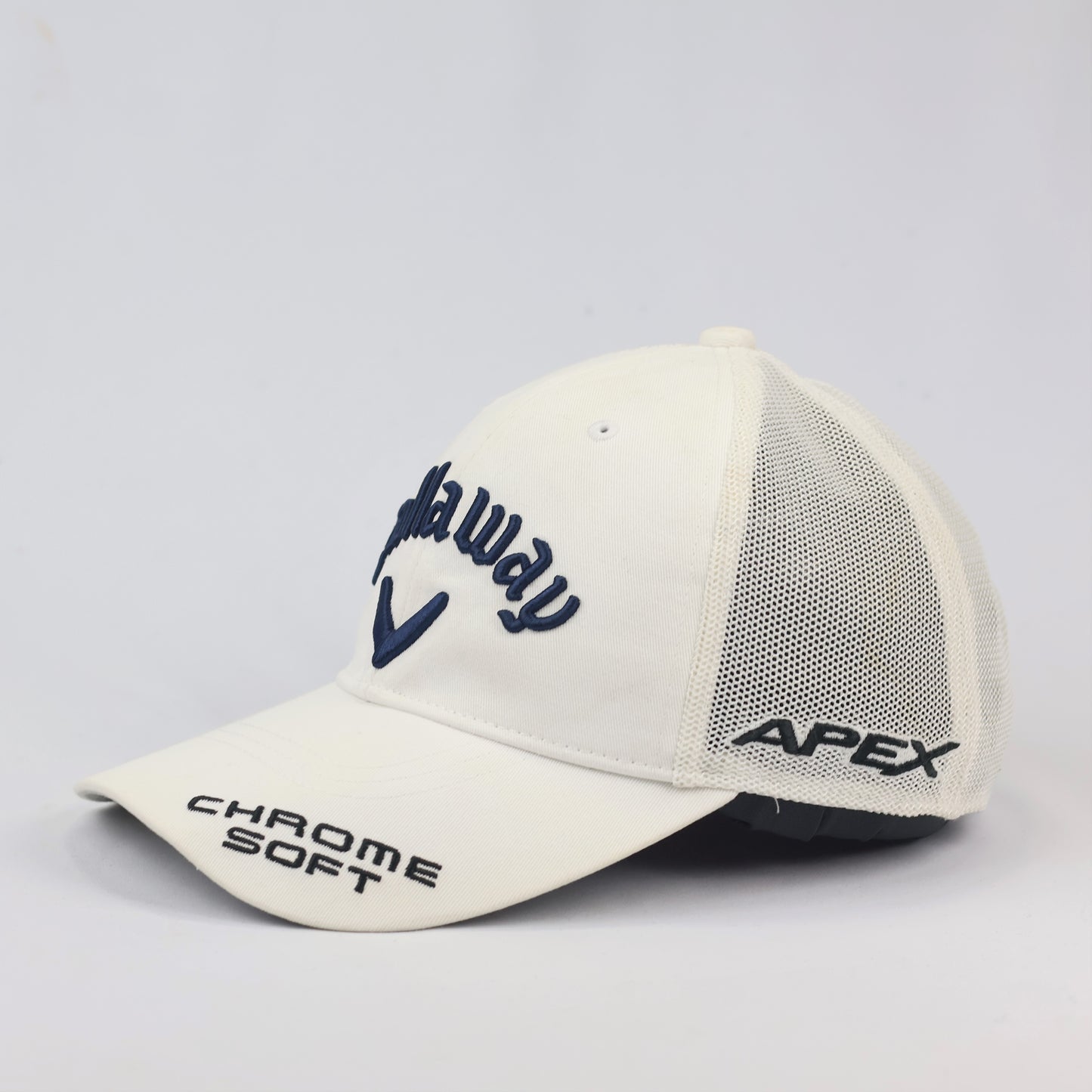 Authentic Callaway Apex Chrome Soft Golf Thrifted Cap - Breathable Mesh Hat