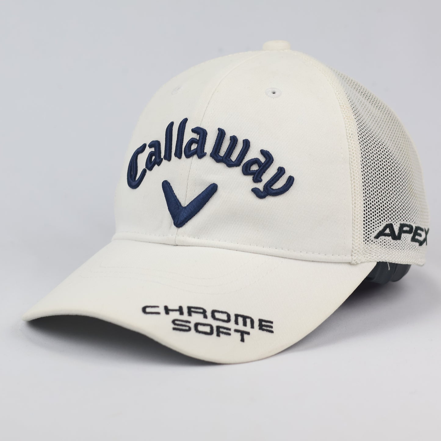Authentic Callaway Apex Chrome Soft Golf Thrifted Cap - Breathable Mesh Hat