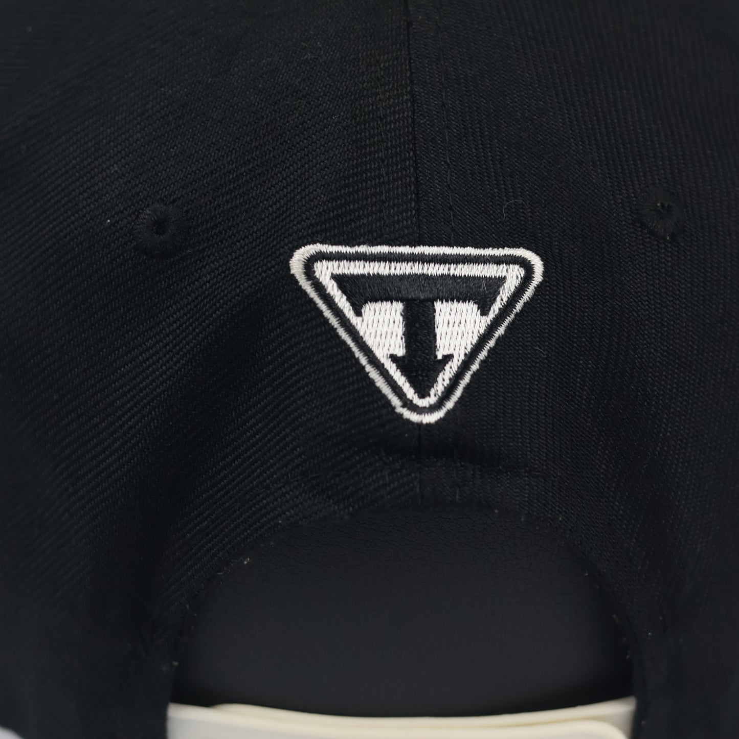 Vintage GET OUT Graphic Thrifted  Snapback - Black Flat Brim Hip-Hop Hat