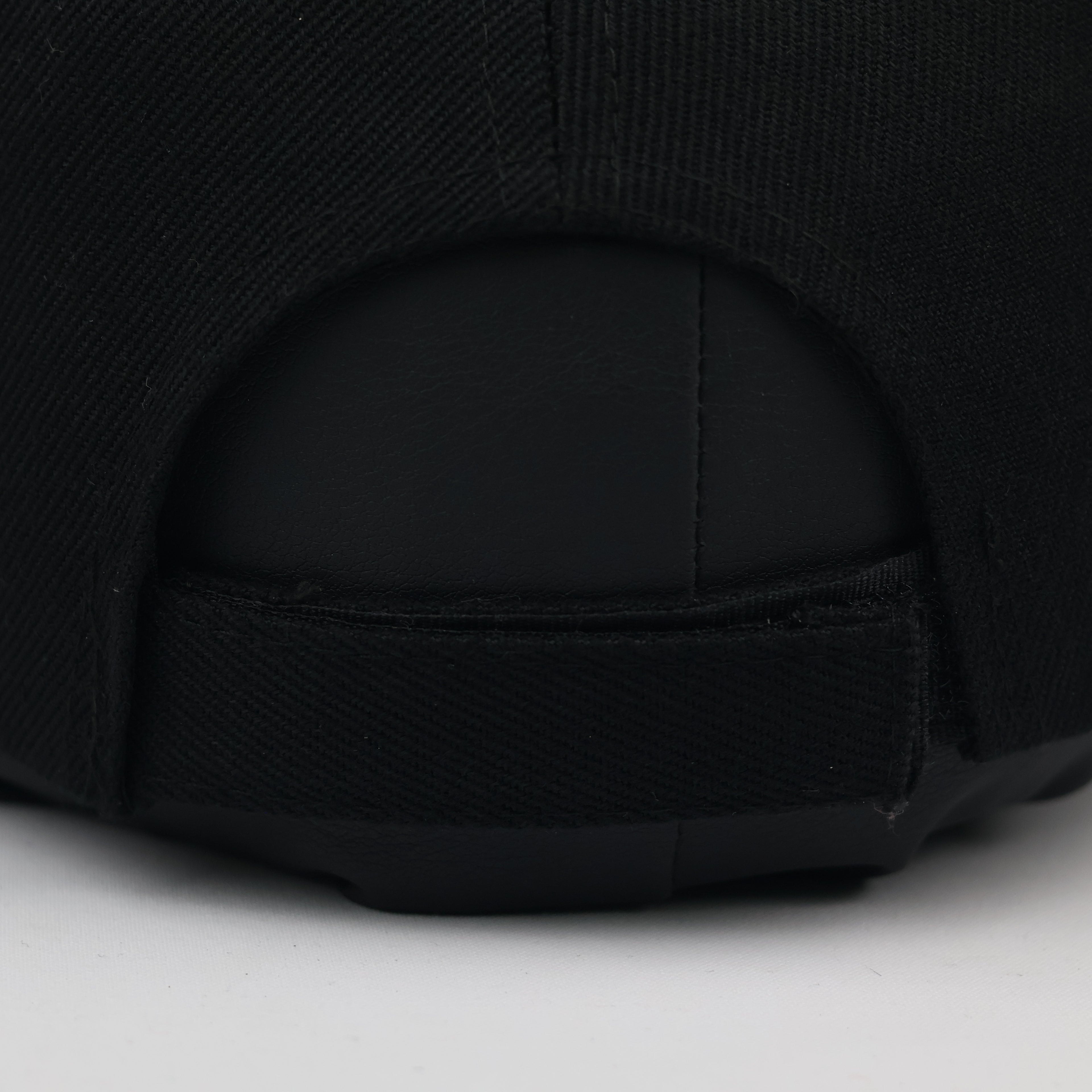 Embroidered Dual Dolphin Baseball Cap - Black Graphic Stitch Hat