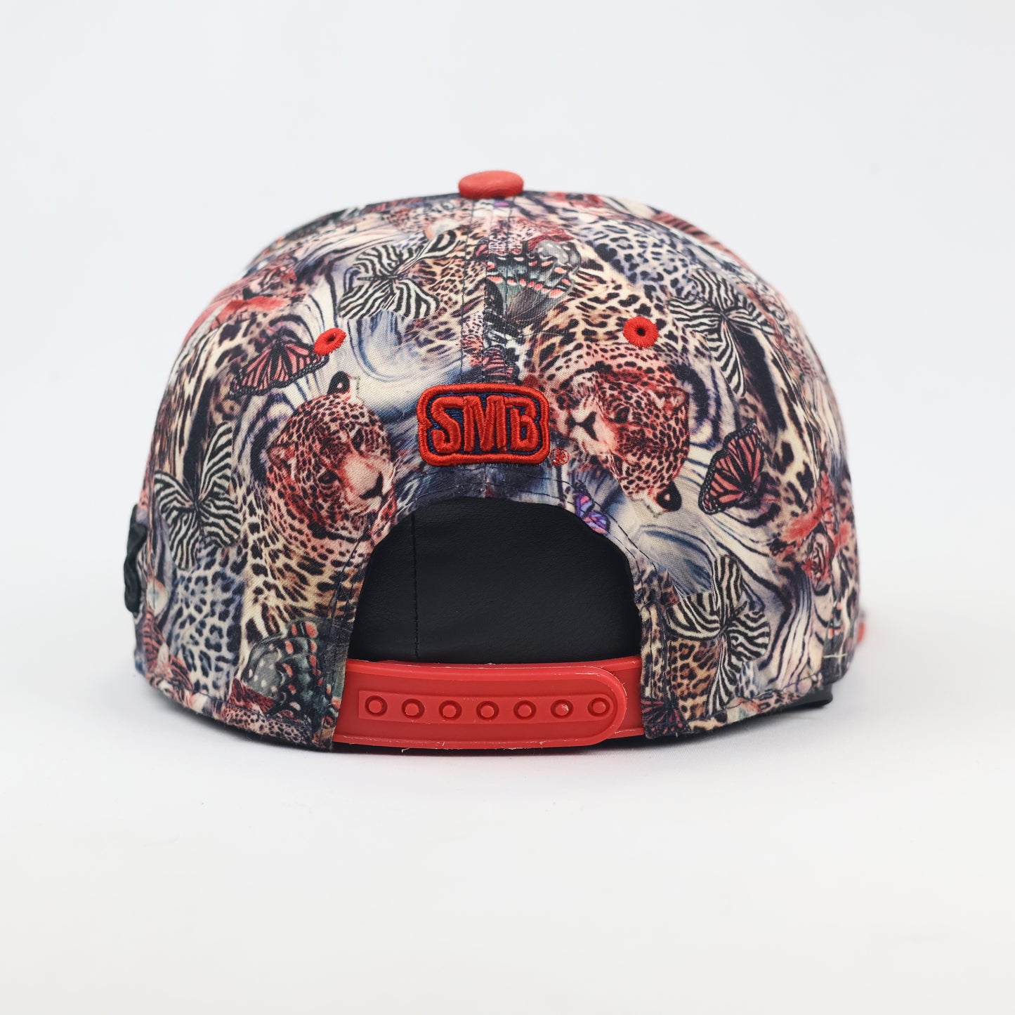 Vintage SMB Super Massive Bound Animal Print Thrifted Snapback Hat