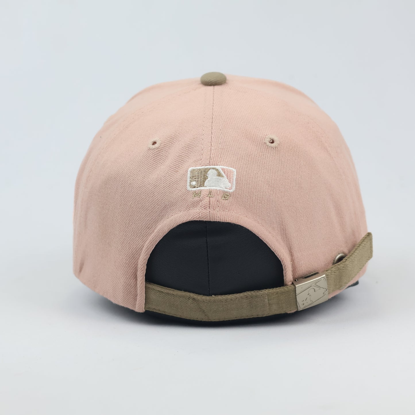 Boston Red Sox Embroidered Pink Thrifted Snapback Cap with Red Sox Underbrim