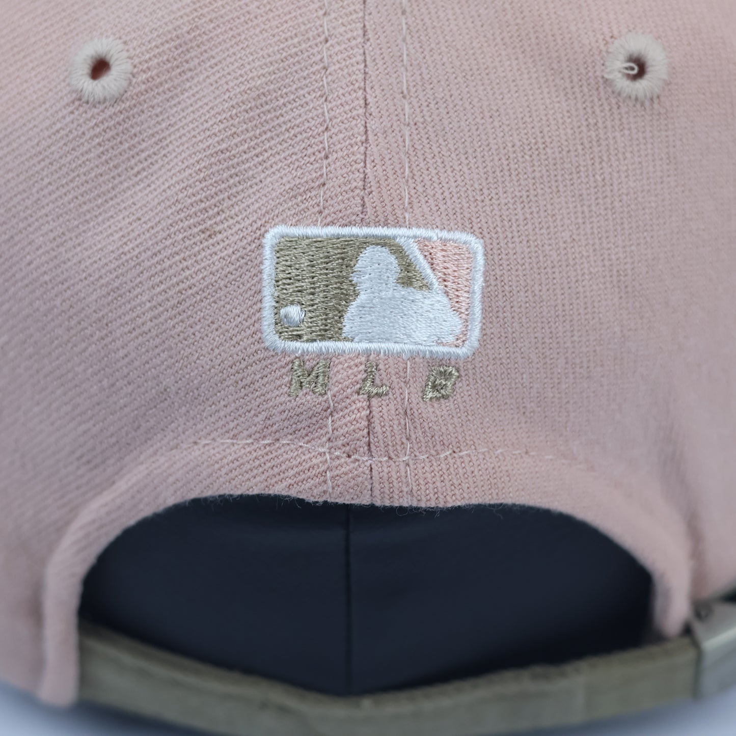 Boston Red Sox Embroidered Pink Thrifted Snapback Cap with Red Sox Underbrim