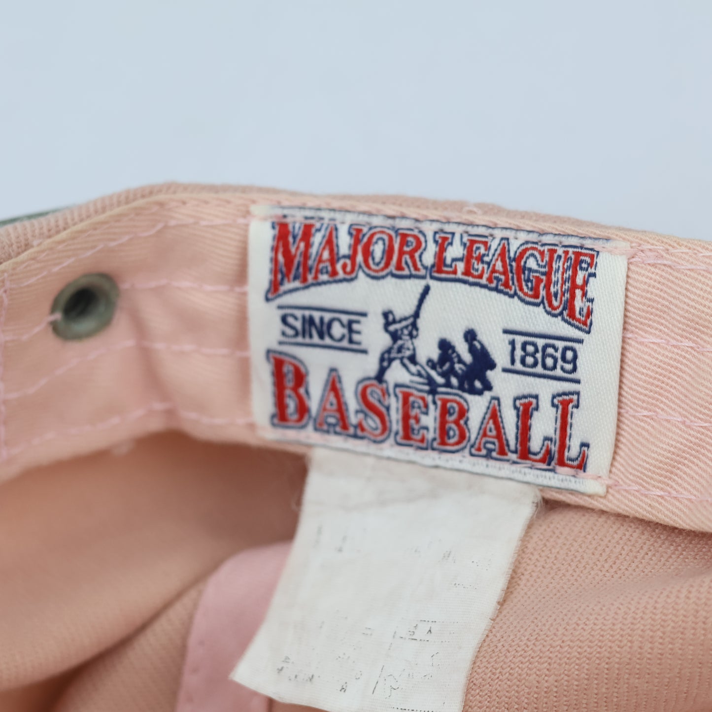 Boston Red Sox Embroidered Pink Thrifted Snapback Cap with Red Sox Underbrim