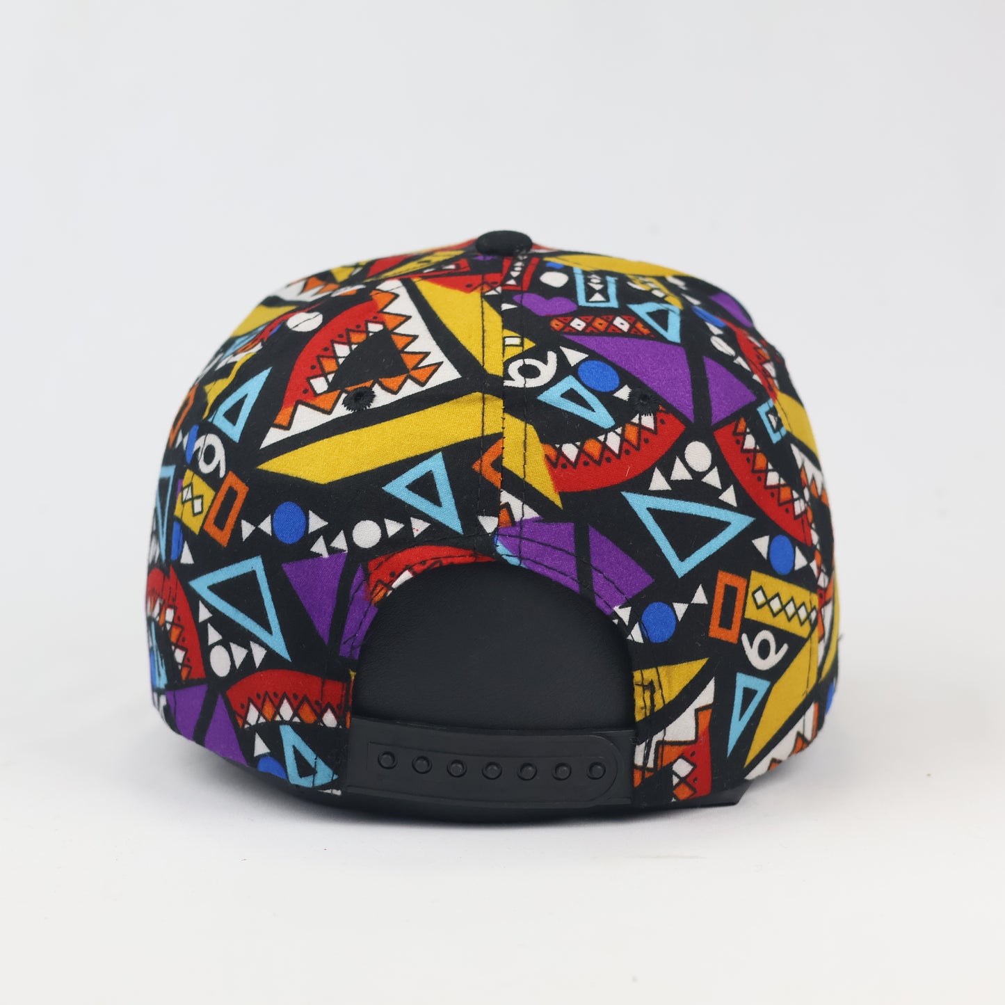 MDIV Streetwear Snapback Hat - Vibrant Geometric Print Cap