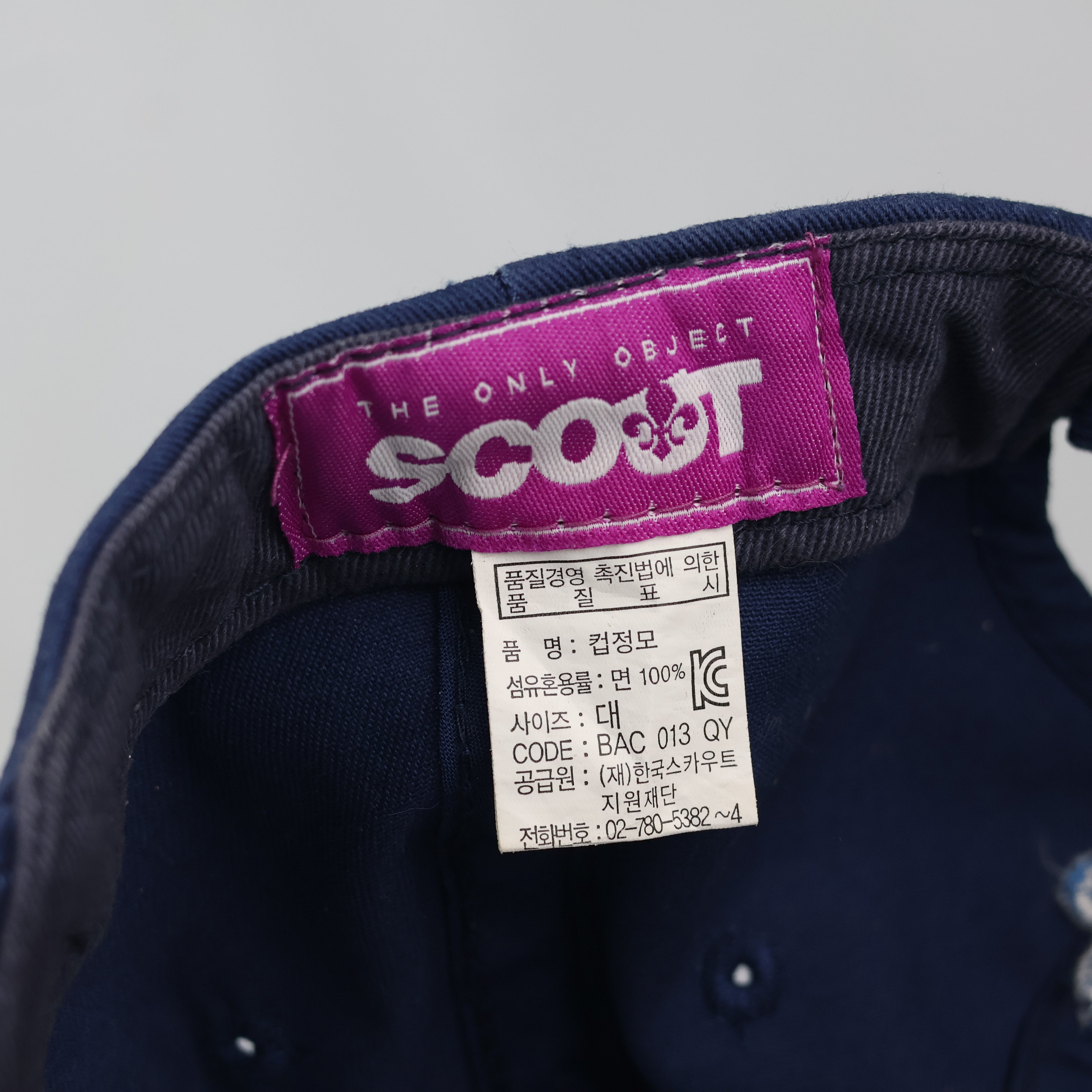 Scout "The Only Object" Two-Tone Strapback Hat | Thrifted Sport Cap