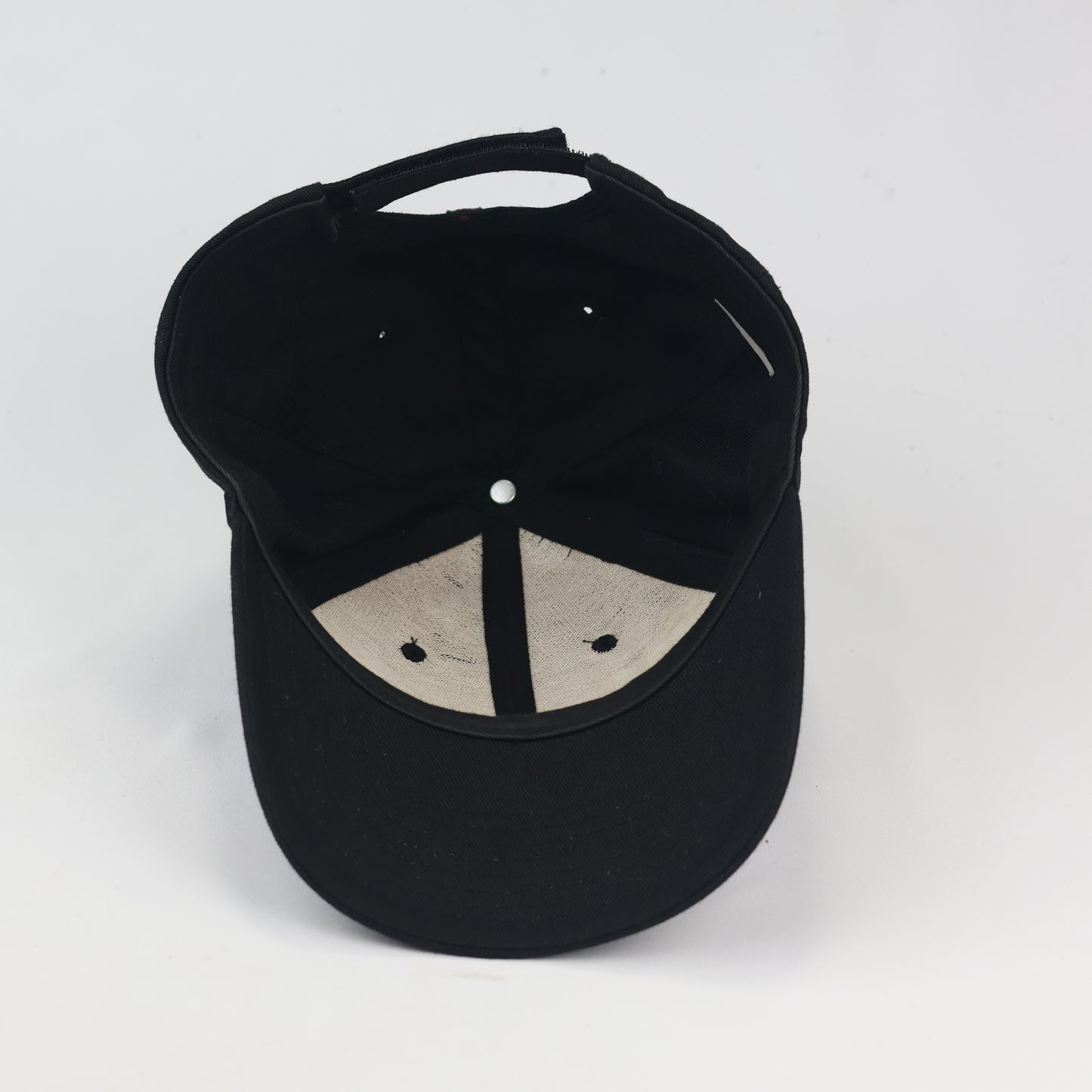 Quiksilver Red Box Logo Adjustable Thrifted Hat - Black