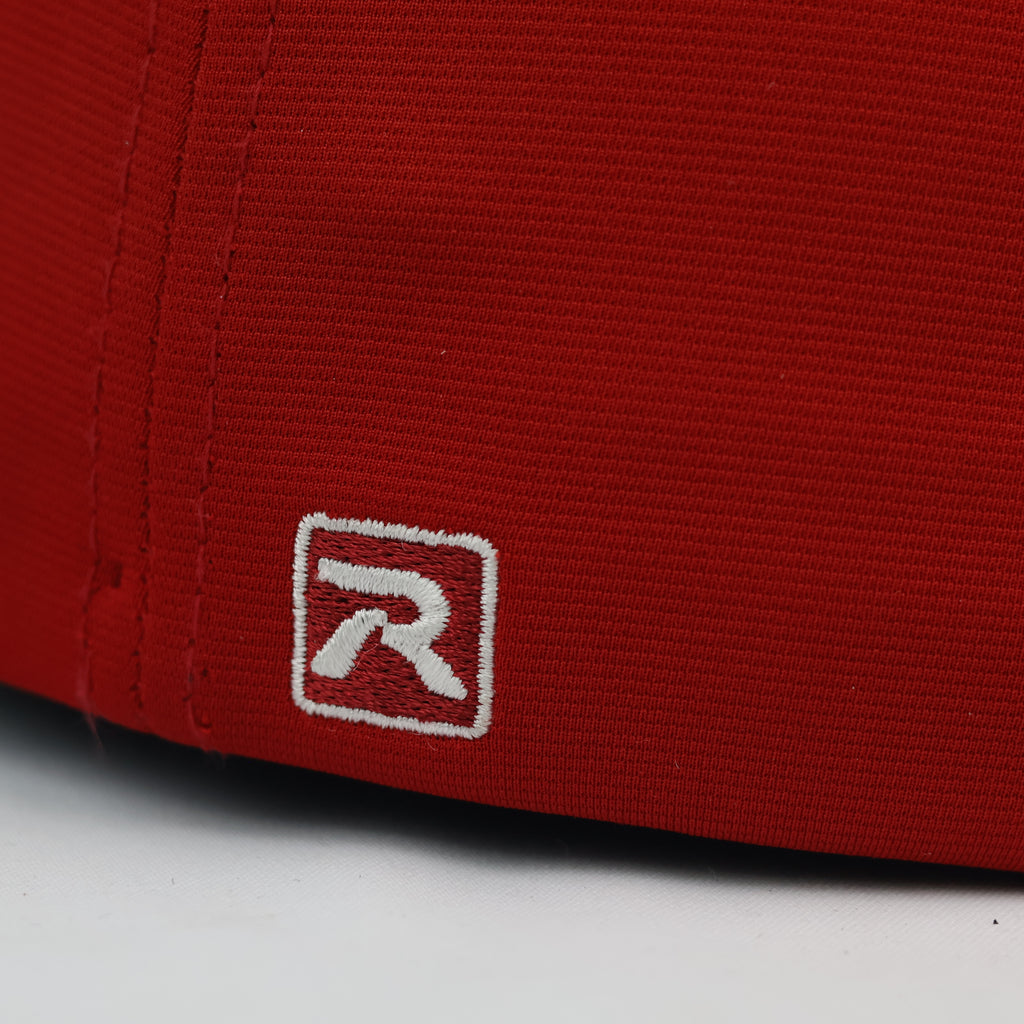 Vintage Richardson Red Baseball Cap - Little Alpine League Embroidered Hat