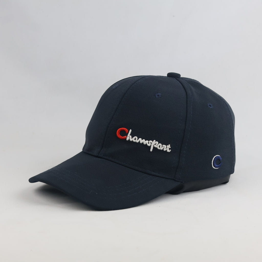 Thrifted Chamsport Embroidered Navy Baseball Hat (57-58cm) | 10408