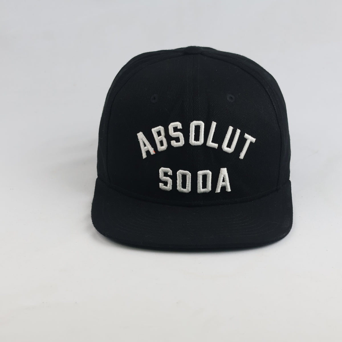 Thrifted Black and White Absolut Soda Adjustable Snapback (54-55cm)| 10417