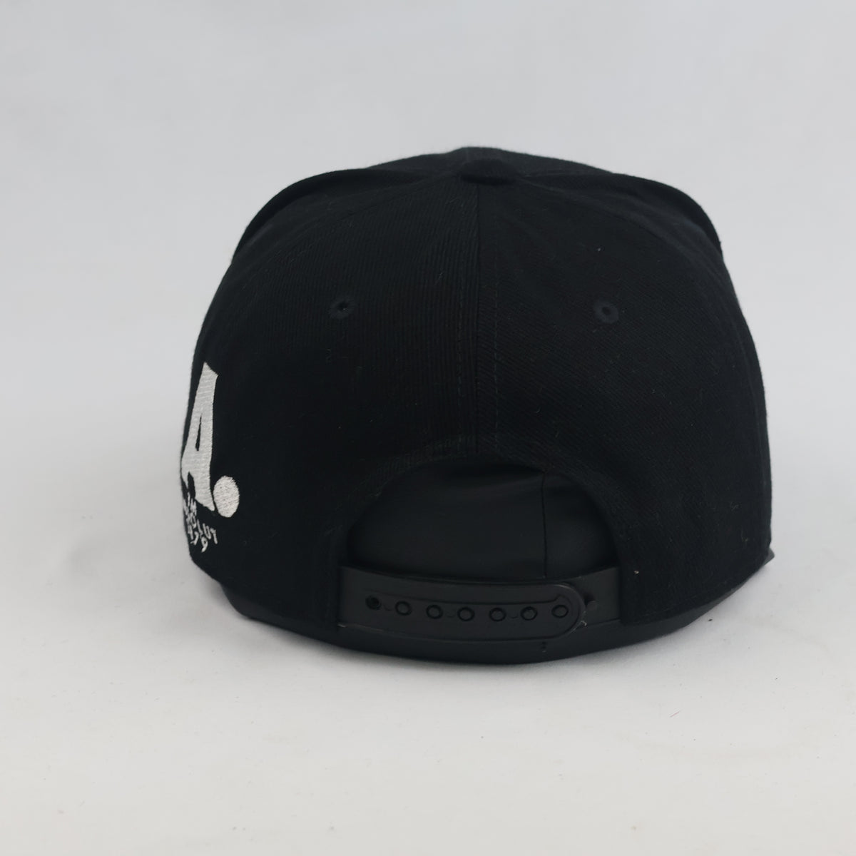 Thrifted Black and White Absolut Soda Adjustable Snapback (54-55cm)| 10417