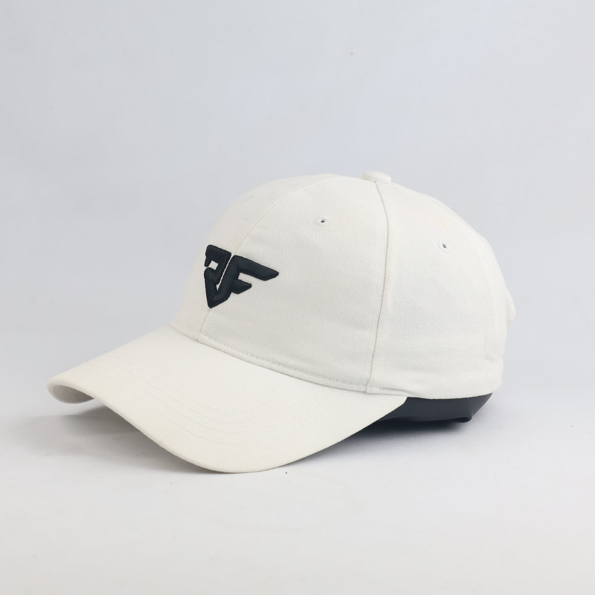 Thrifted ROC FIT White Strapback Hat Made in Korea (57-59cm) | 10403