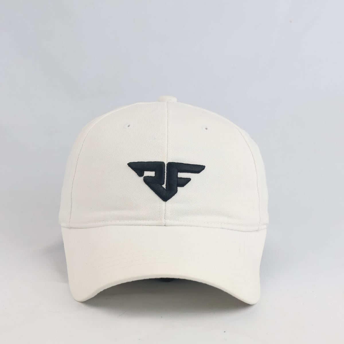 Thrifted ROC FIT White Strapback Hat Made in Korea (57-59cm) | 10403