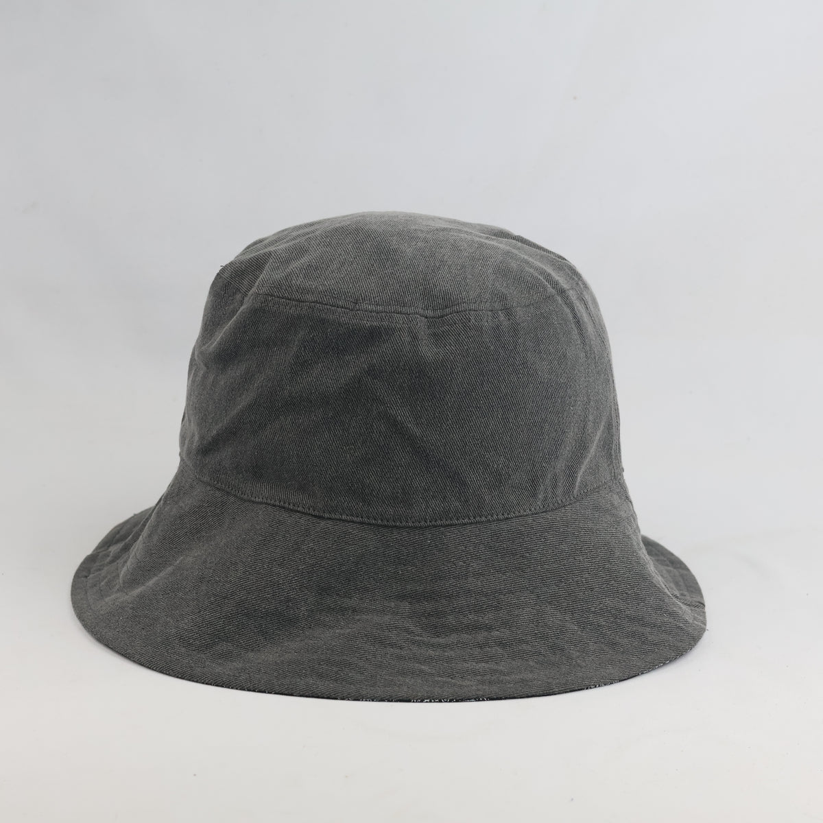 Thrifted 2-in-1 Faded Grey & Floral Print Sun Hat (57cm)
