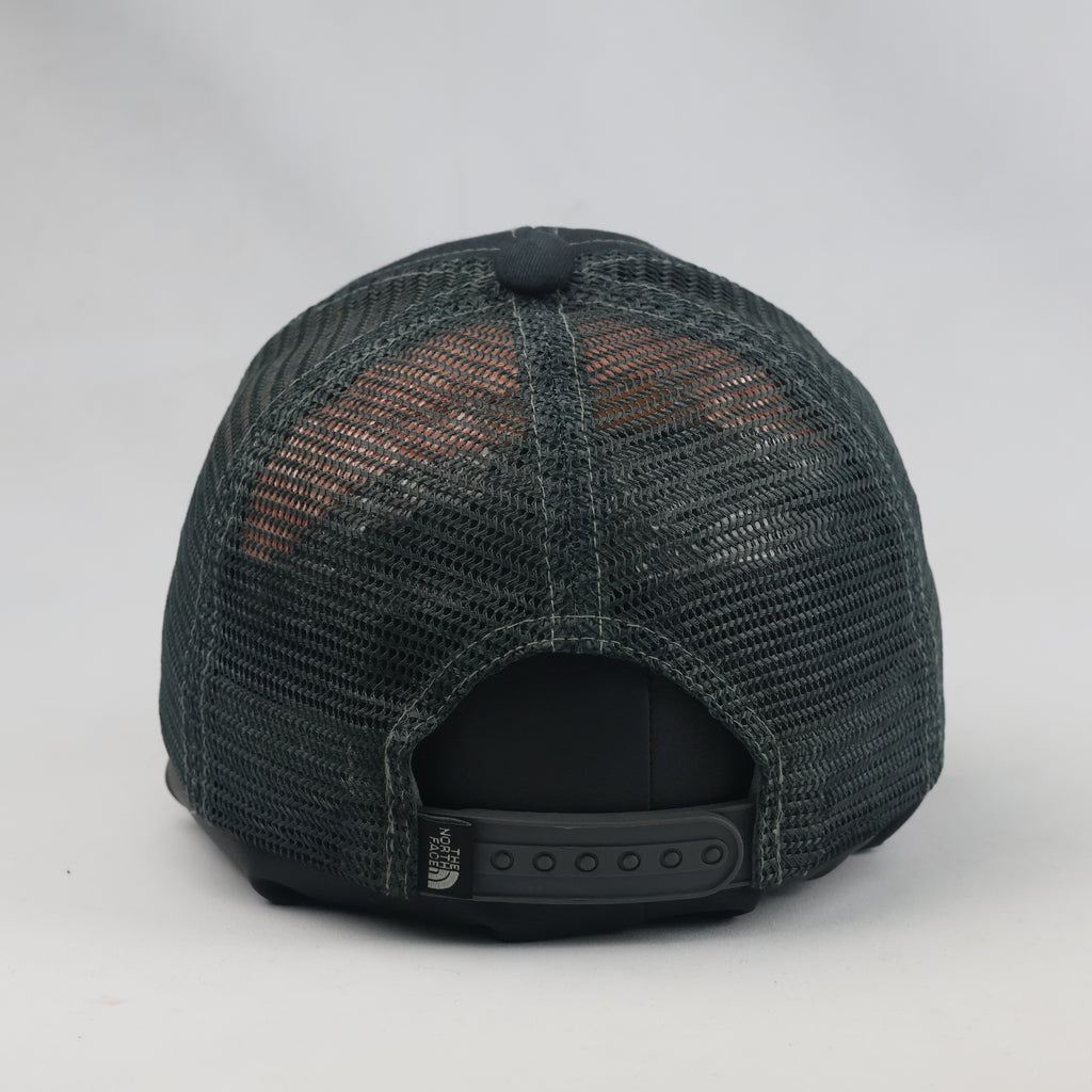 Thrifted Dark Grey The North Face Outdoor Trucker Baseball Hat (57-58cm) | 10425