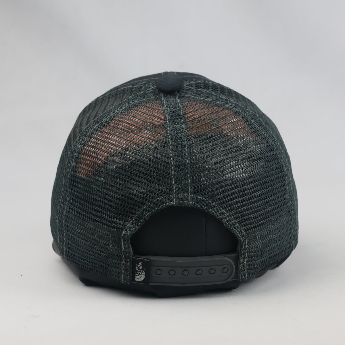 Thrifted Dark Grey The North Face Outdoor Trucker Baseball Hat (57-58cm) | 10425