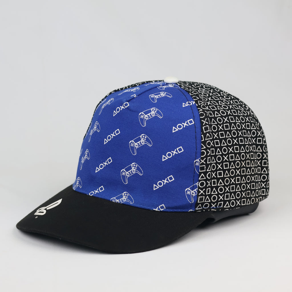 Official PlayStation Licensed Snapback Hat | Thrifted Controller Graphic Cap