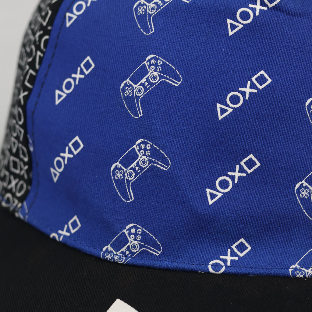 Official PlayStation Licensed Snapback Hat | Thrifted Controller Graphic Cap