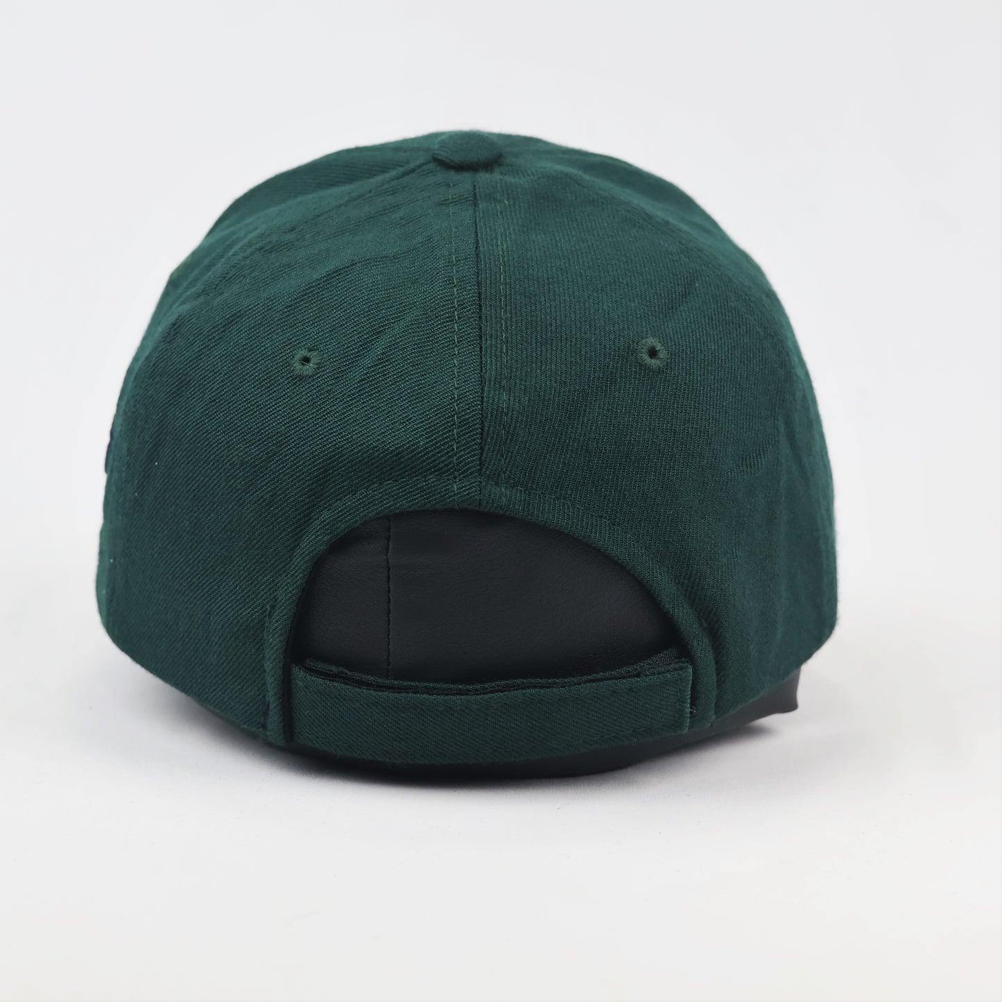 Forest Green "B" Embroidered Thrifted Hat - Wool Blend Snapback