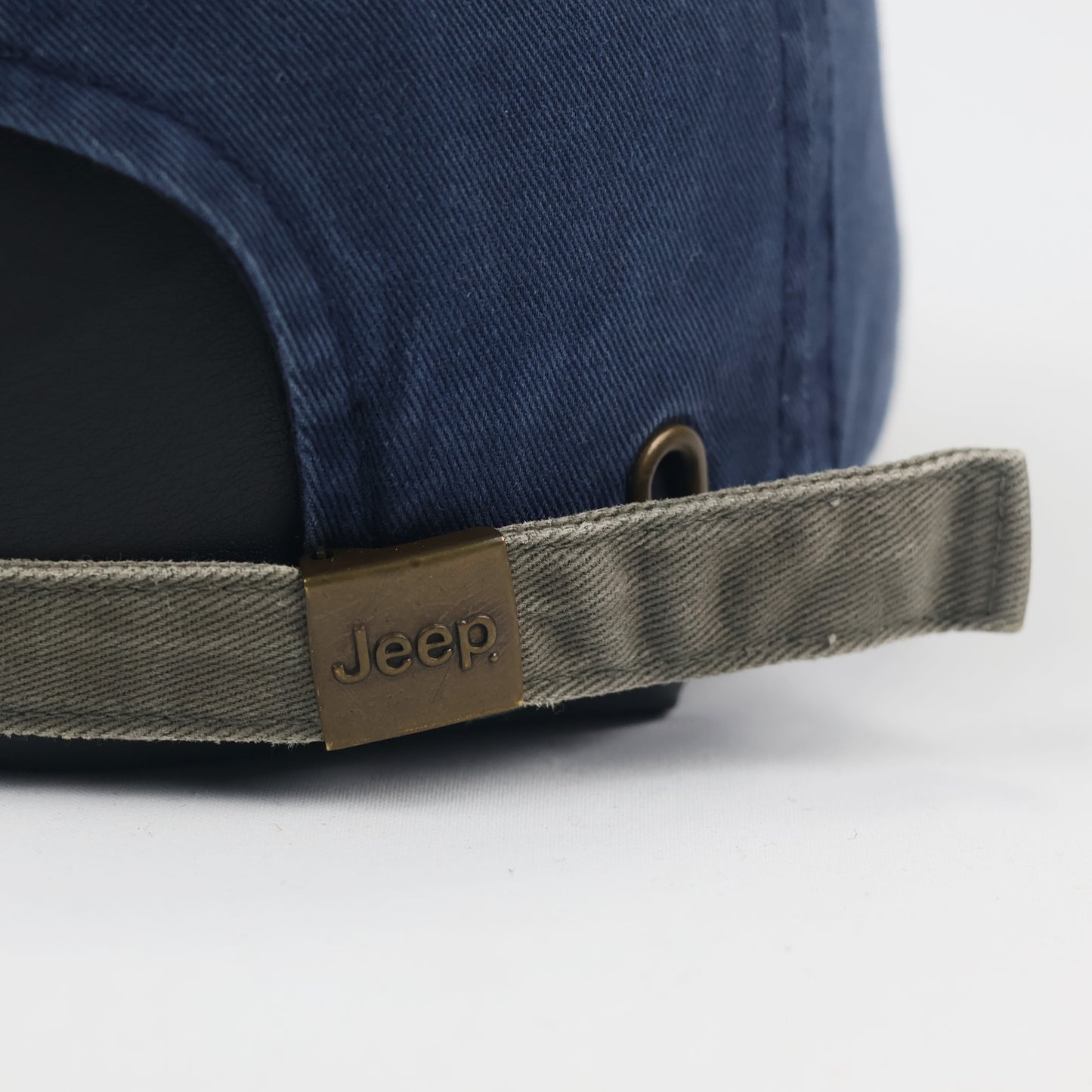 Vintage Jeep "1941" Embroidered Baseball Thrifted Cap - Navy Blue & Grey Hat