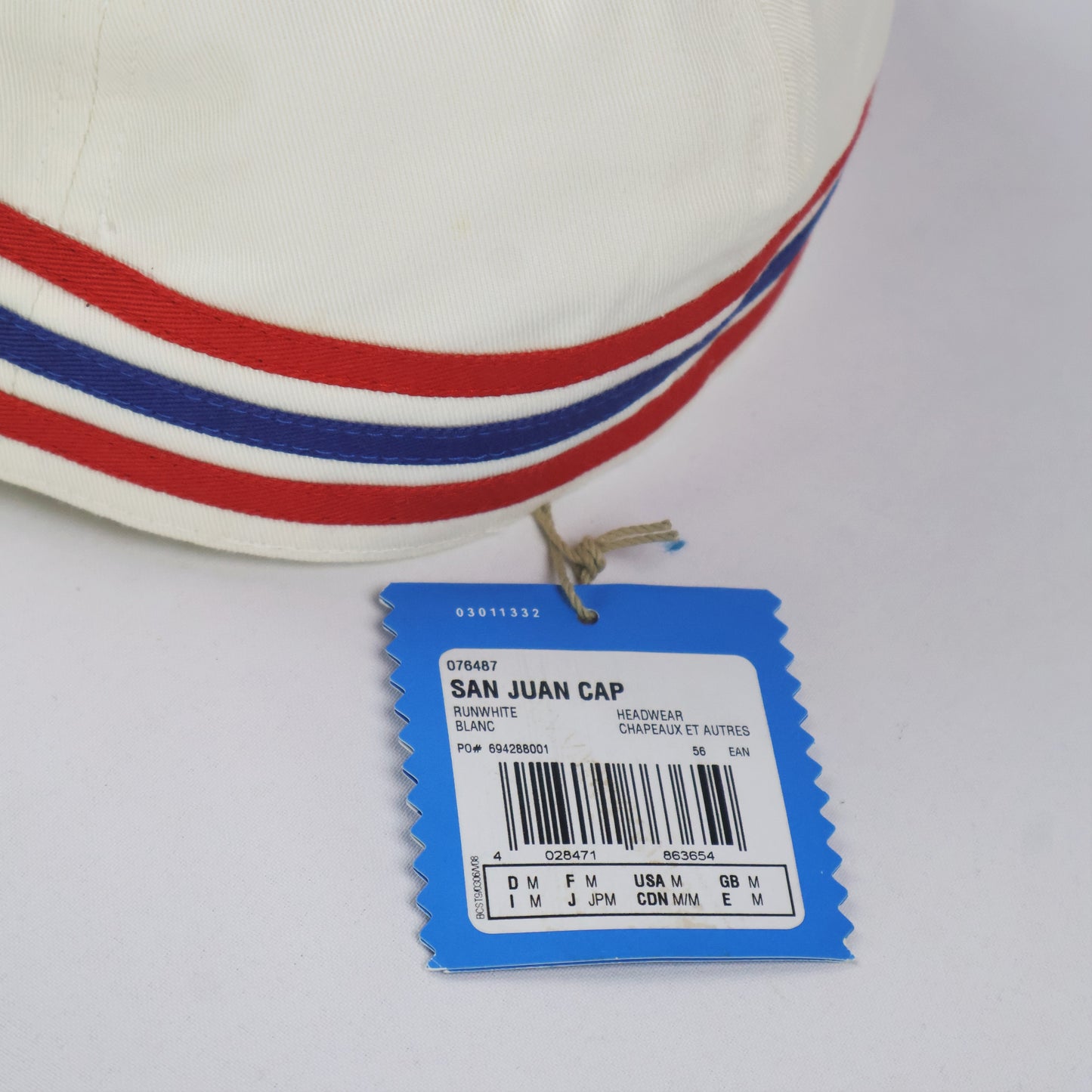 RARE Adidas Originals "San Juan Cap" (NWT) - Size M(56-57cm)