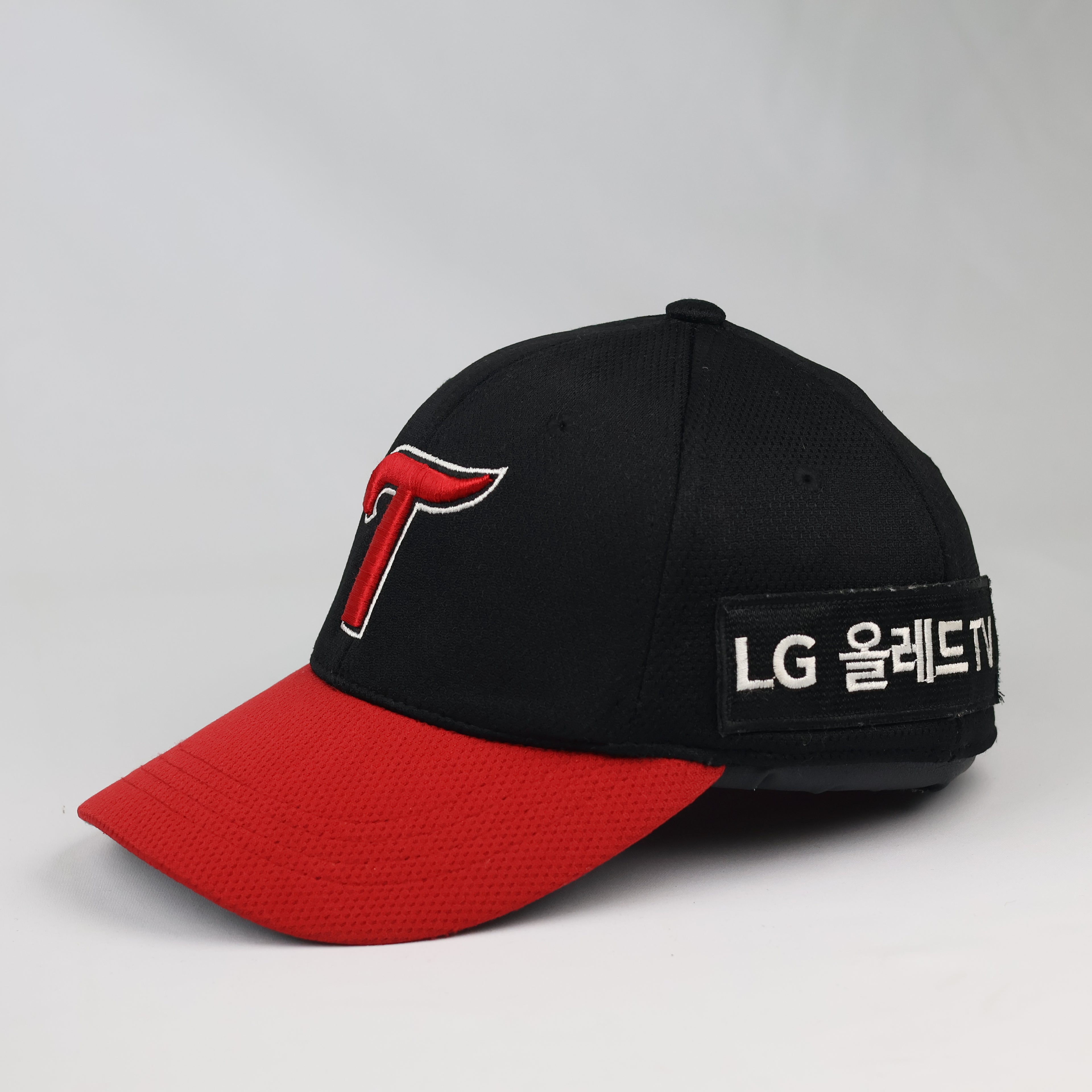 Vintage LG Twins Embroidered "T" Hat - LG OLED TV Sponsor Patch Cap