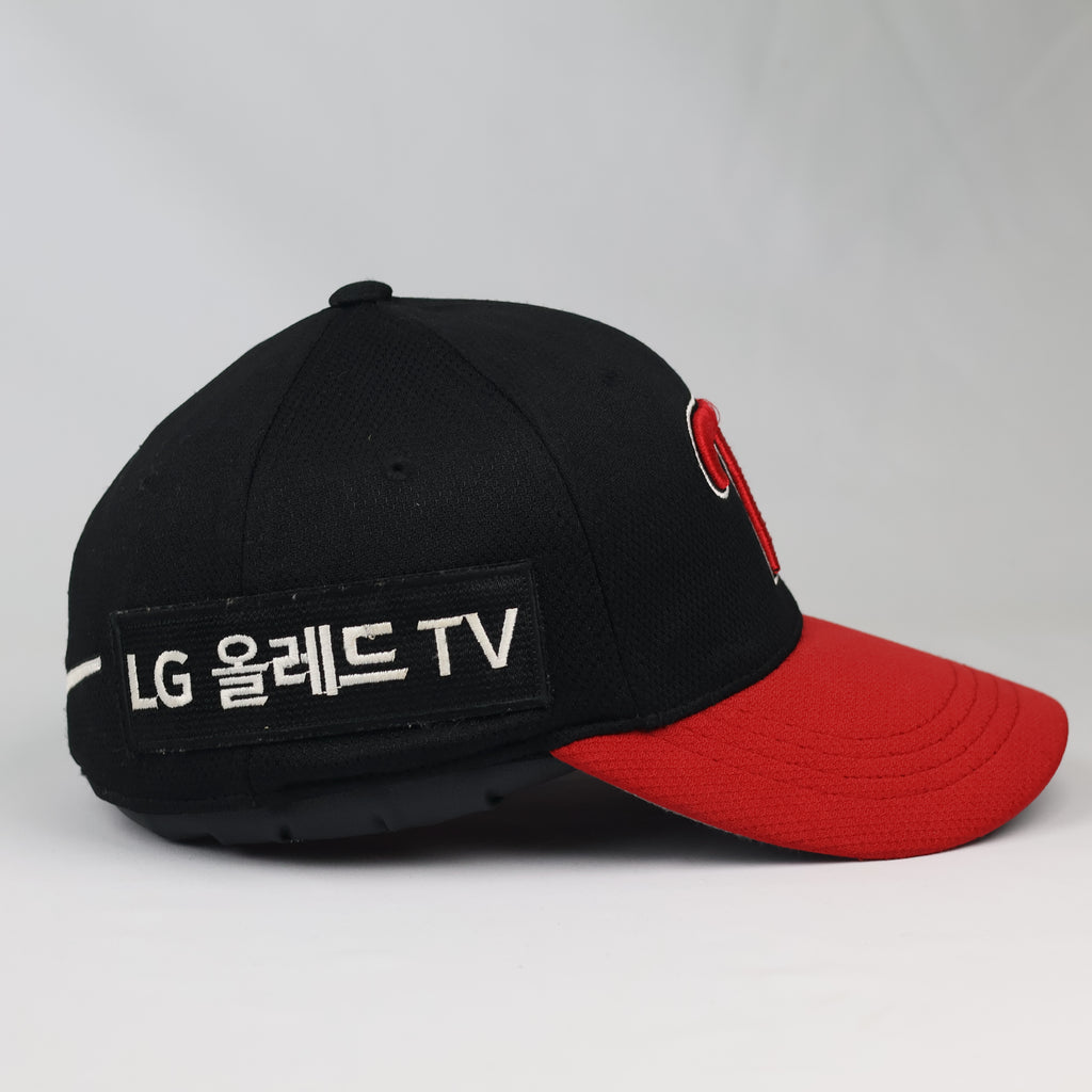 Vintage LG Twins Embroidered "T" Hat - LG OLED TV Sponsor Patch Cap