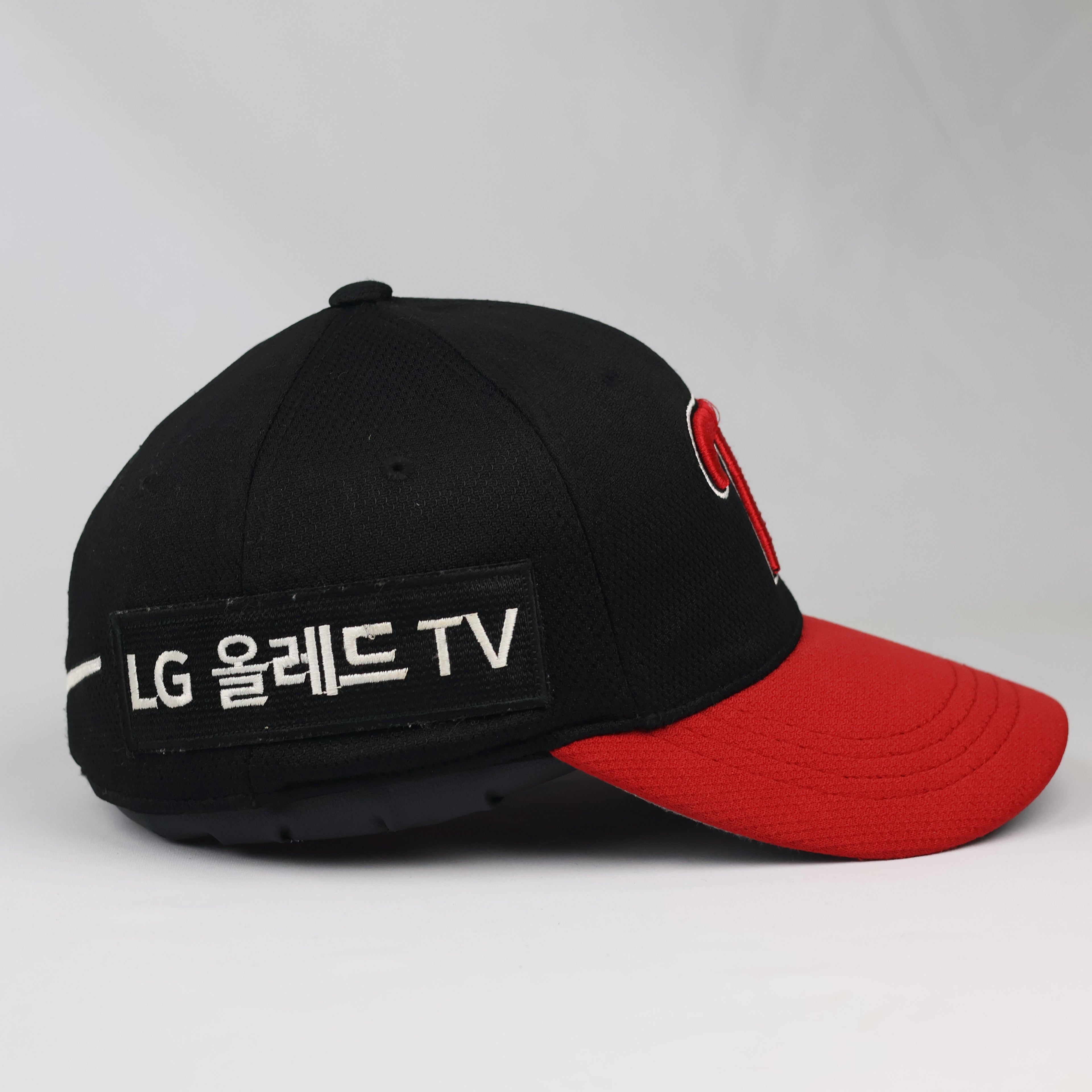 Vintage LG Twins Embroidered "T" Hat - LG OLED TV Sponsor Patch Cap