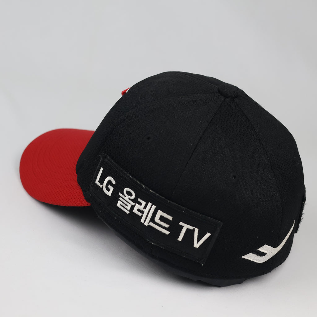 Vintage LG Twins Embroidered "T" Hat - LG OLED TV Sponsor Patch Cap