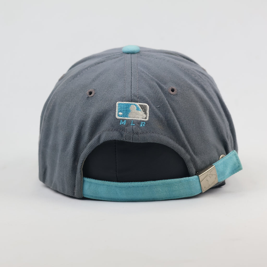 Thrifted New York Yankees Adjustable Hat – Rare Teal Embroidery