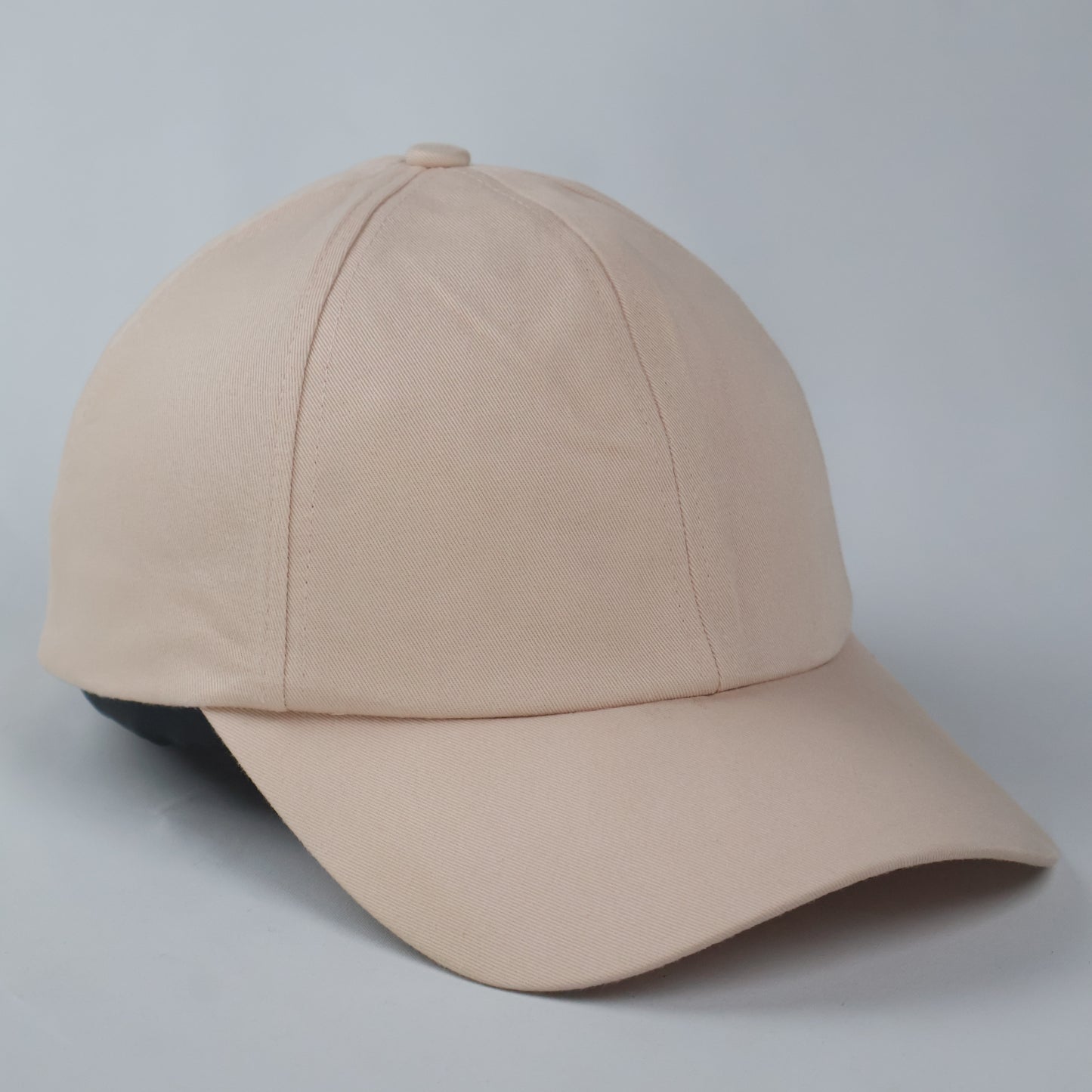 Minimalist H&M Nude Pink Baseball Cap | Blank Cotton Dad Hat