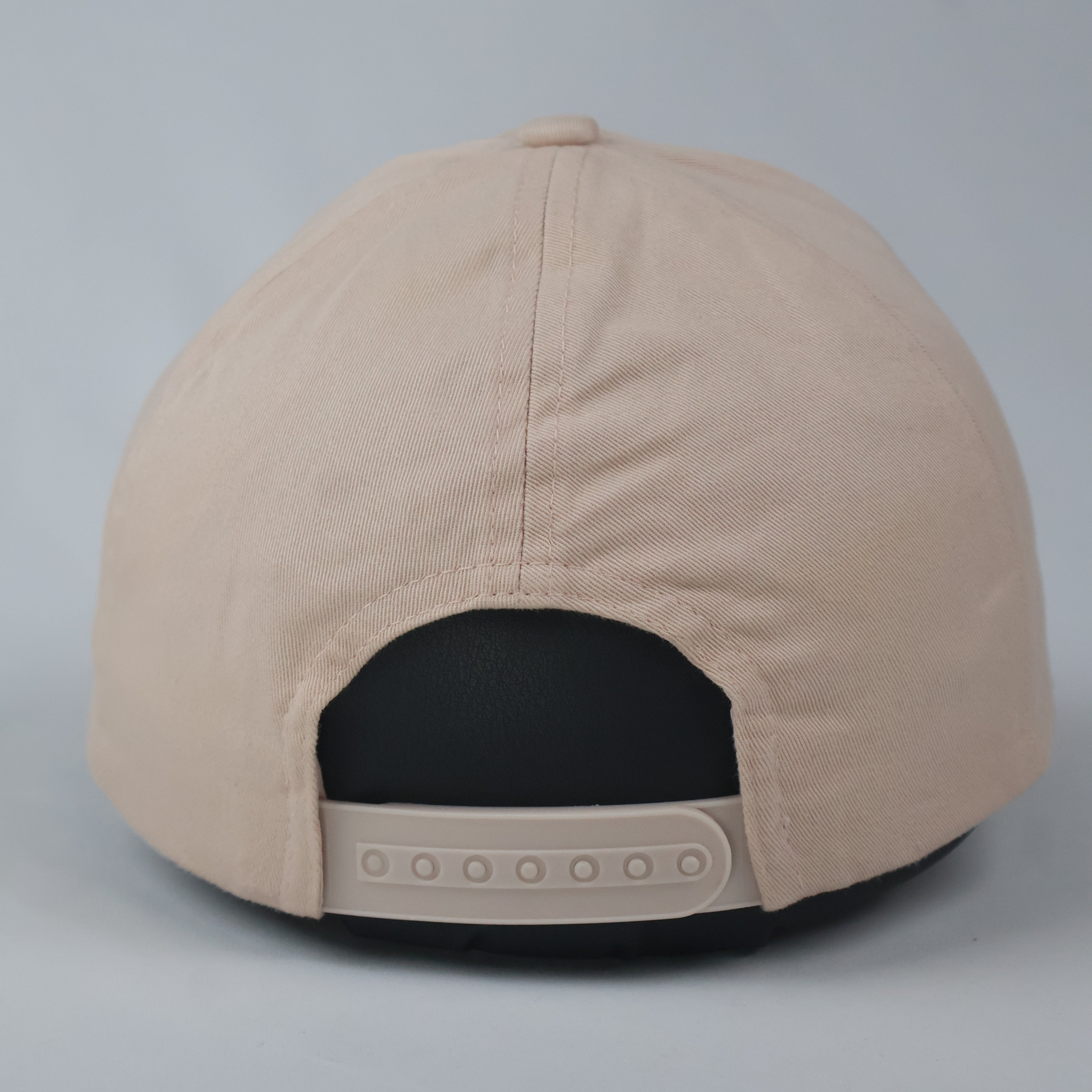 Minimalist H&M Nude Pink Baseball Cap | Blank Cotton Dad Hat