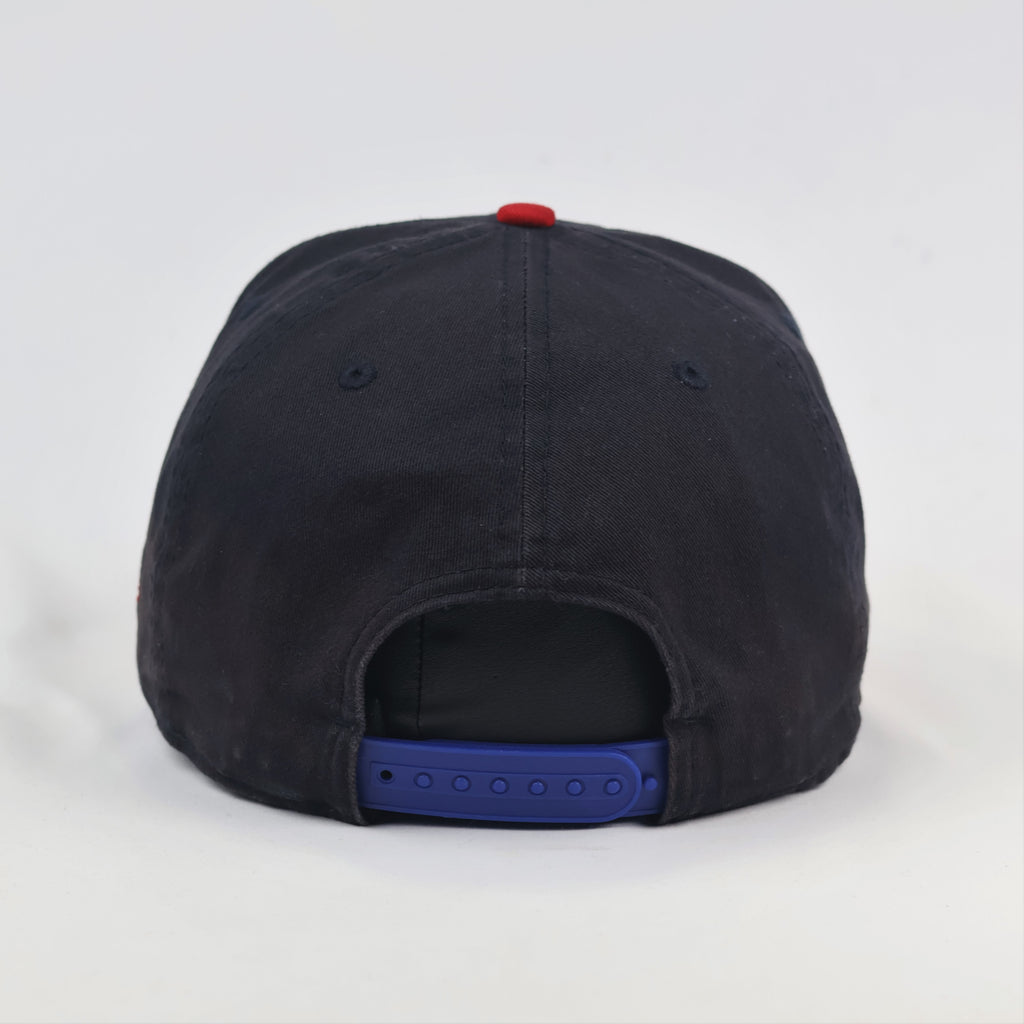 New Era 9FIFTY Texas Rangers Thrifted Snapback Cap - Navy & Red MLB Hat