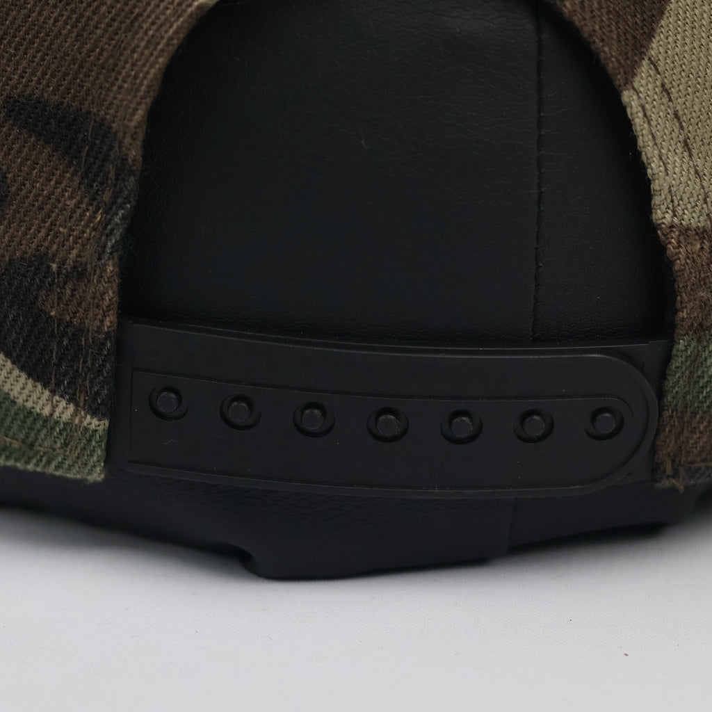 Vintage Outfitfabrik Camouflage Flat Brim Hat | Thrifted Graphic Snapback