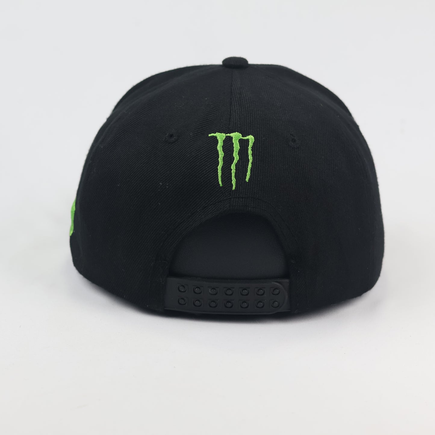 Monster Energy Graphic Thrifted Snapback Hat - Thrifted Black Lifestyle Cap