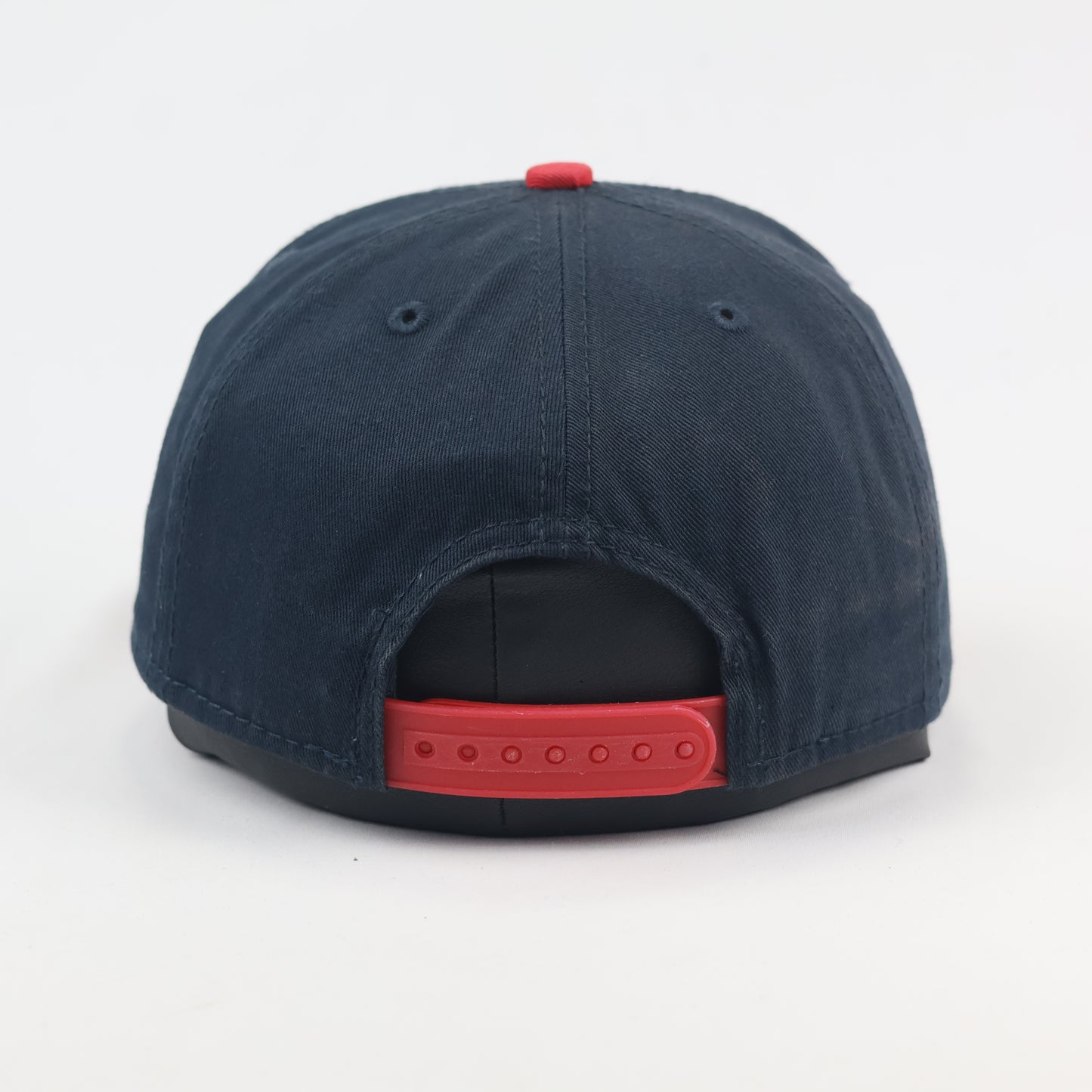 New York Graphic Snapback - Thrifted Navy & Red Cap