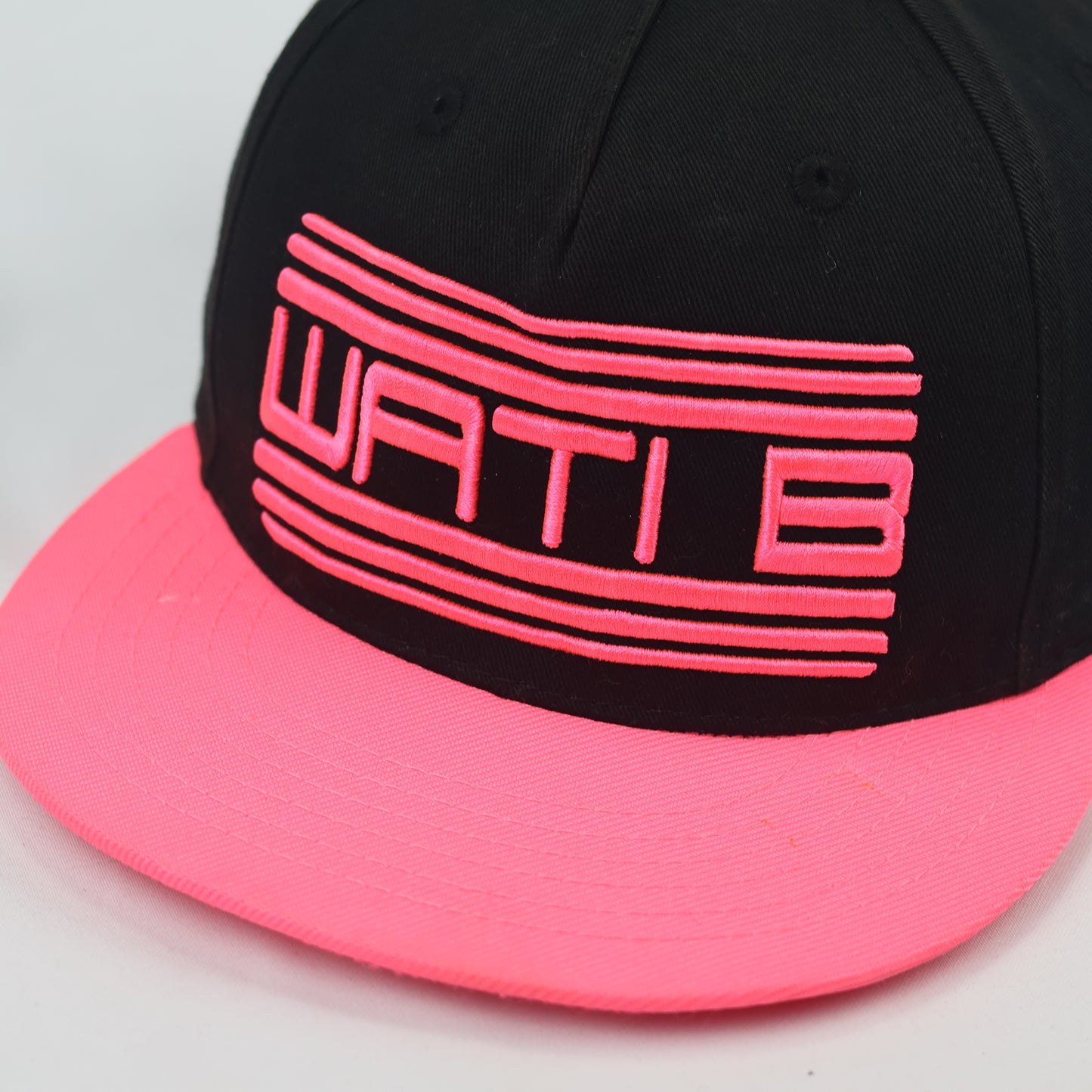 Wati B Graphic Logo Thrifted Snapback Hat - Thrifted Retro Streetwear Style