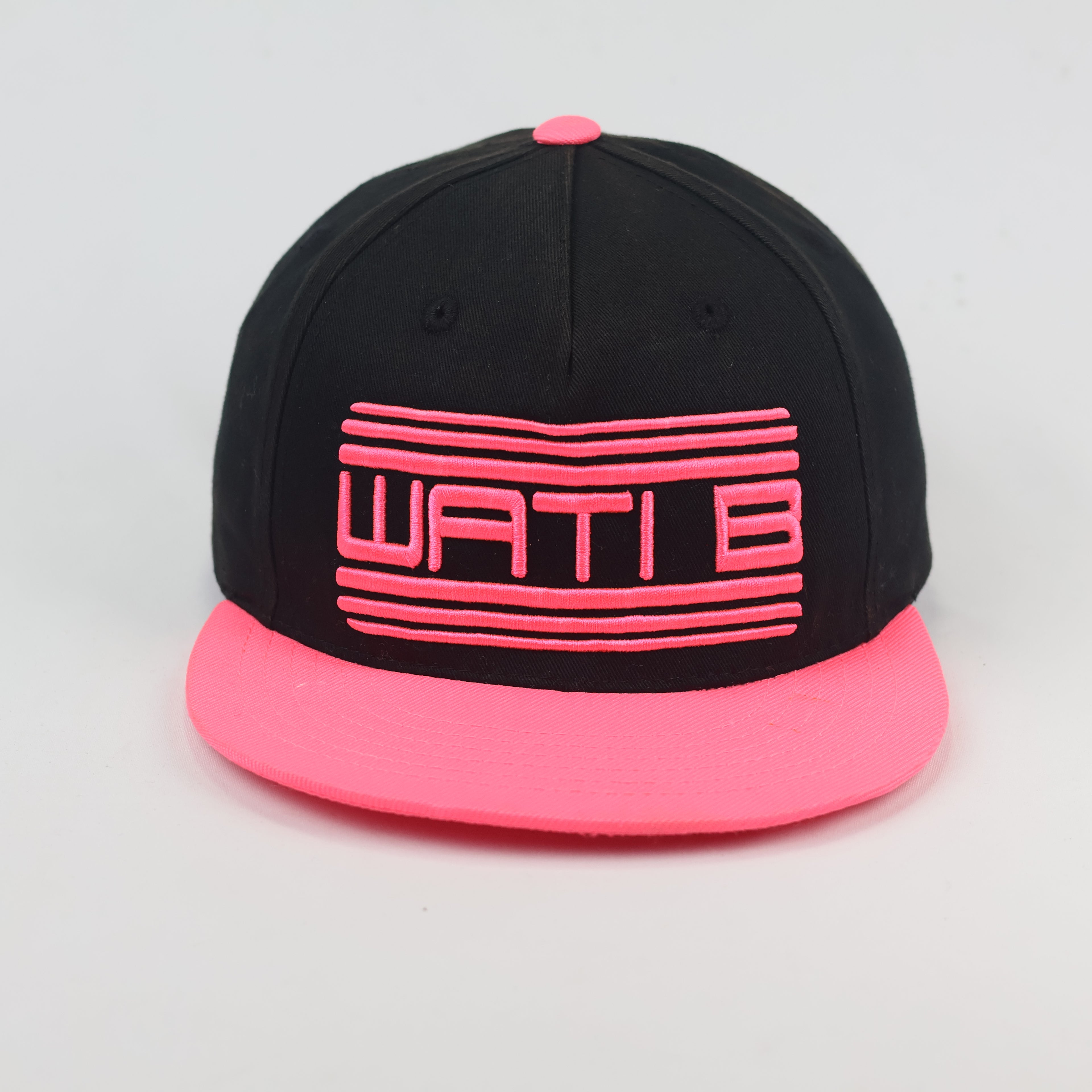 Wati B Graphic Logo Thrifted Snapback Hat - Thrifted Retro Streetwear Style
