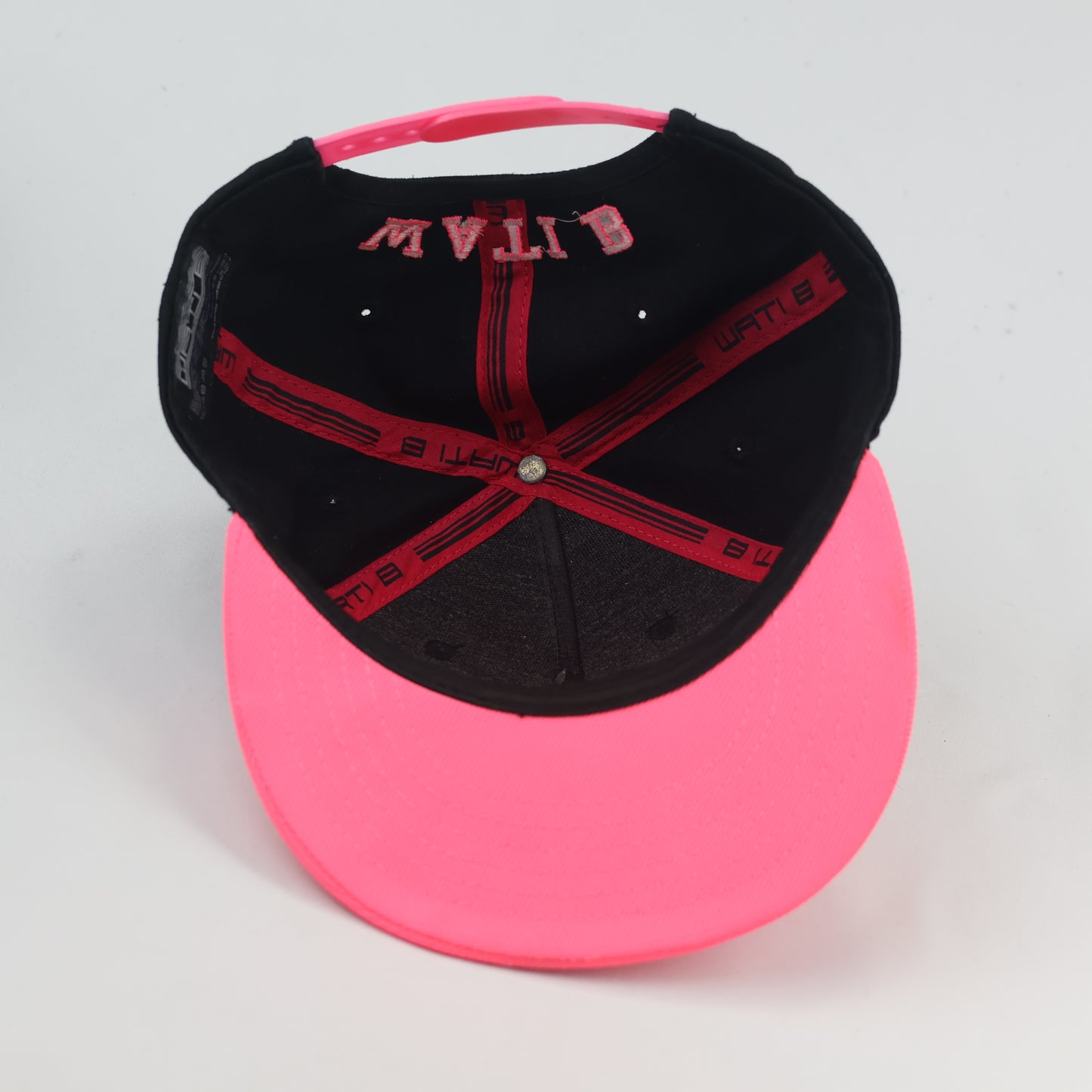 Wati B Graphic Logo Thrifted Snapback Hat - Thrifted Retro Streetwear Style
