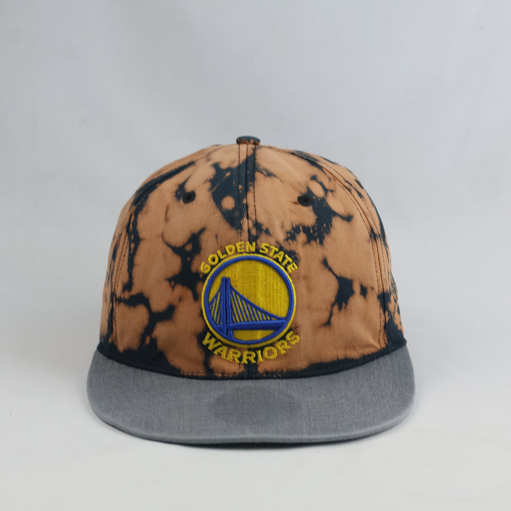 Thrifted NBA Golden State Warriors Custom Snapback Hat (56-57cm) | 10449