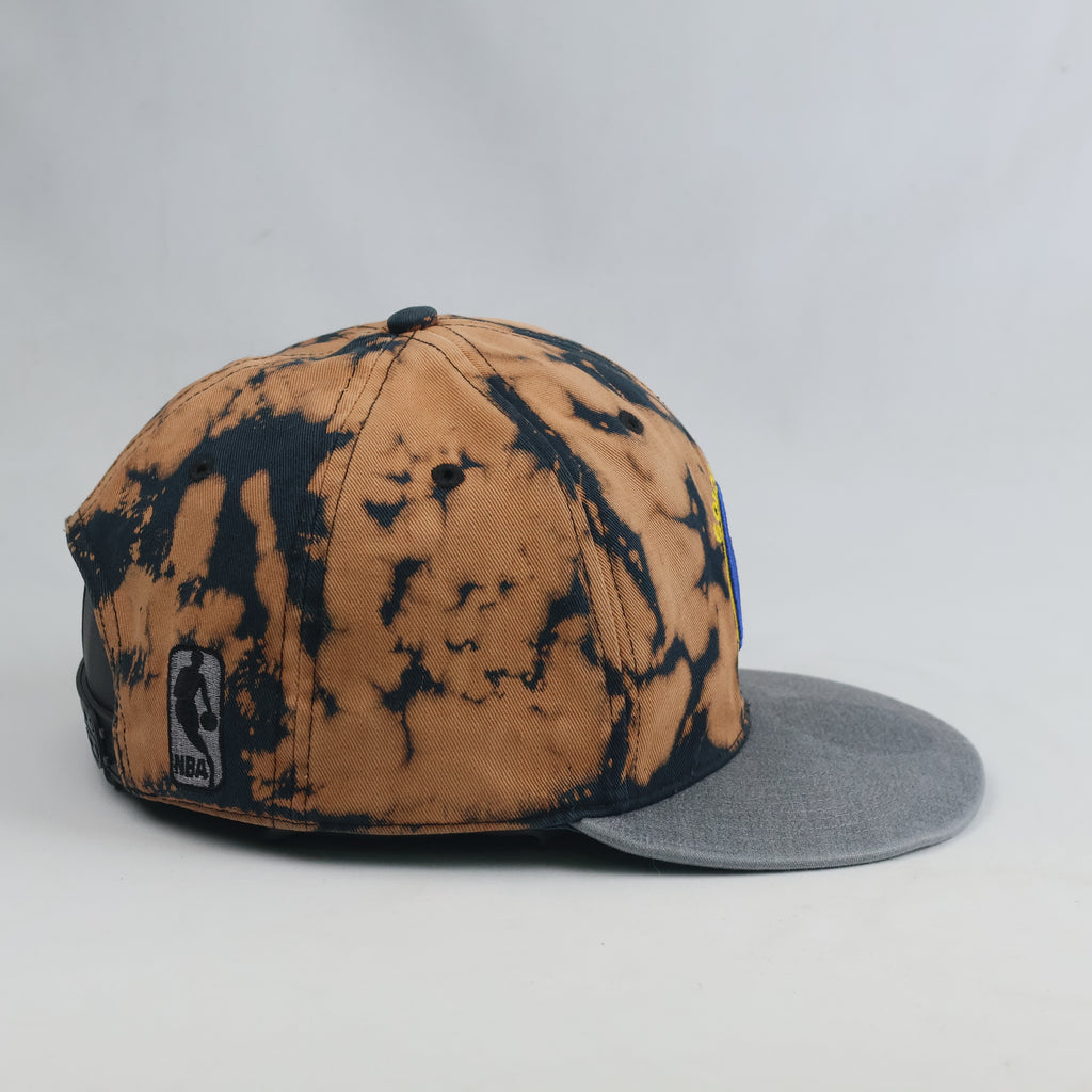 Thrifted NBA Golden State Warriors Custom Snapback Hat (56-57cm) | 10449
