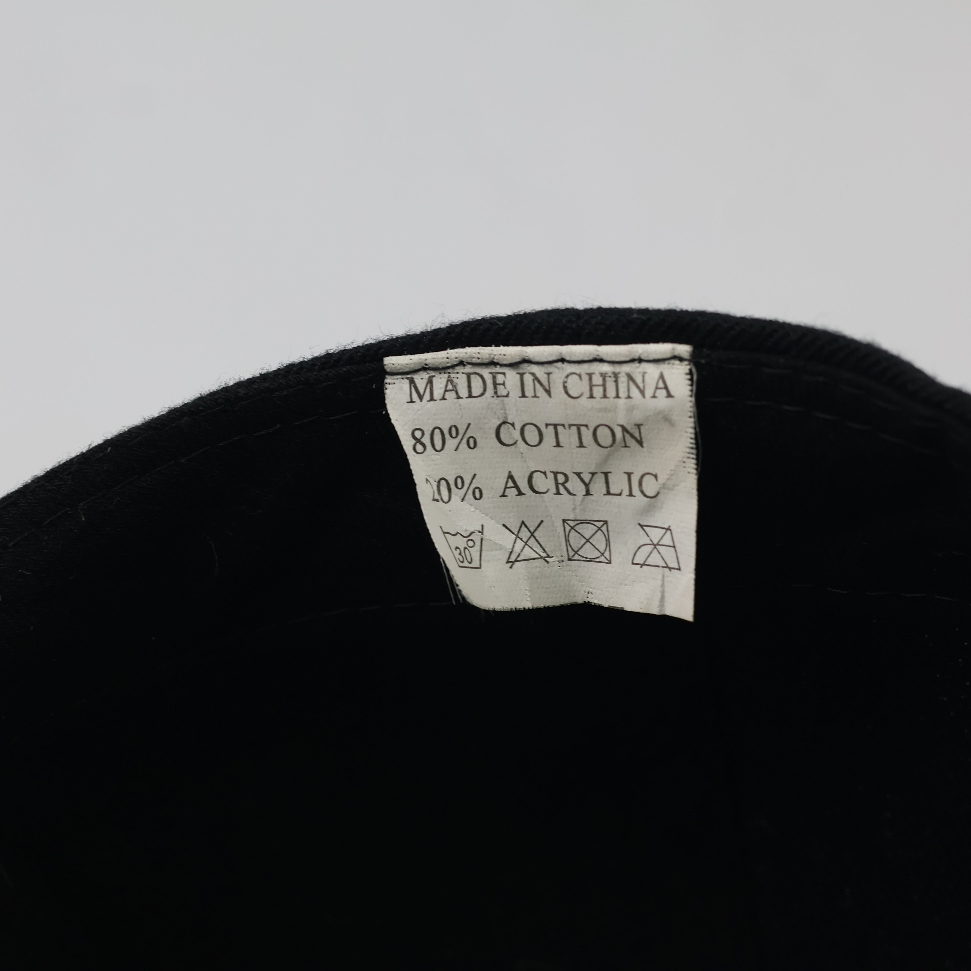 Gold Cone Studded Black Baseball Cap - Retro Gothic Rivet Snapback