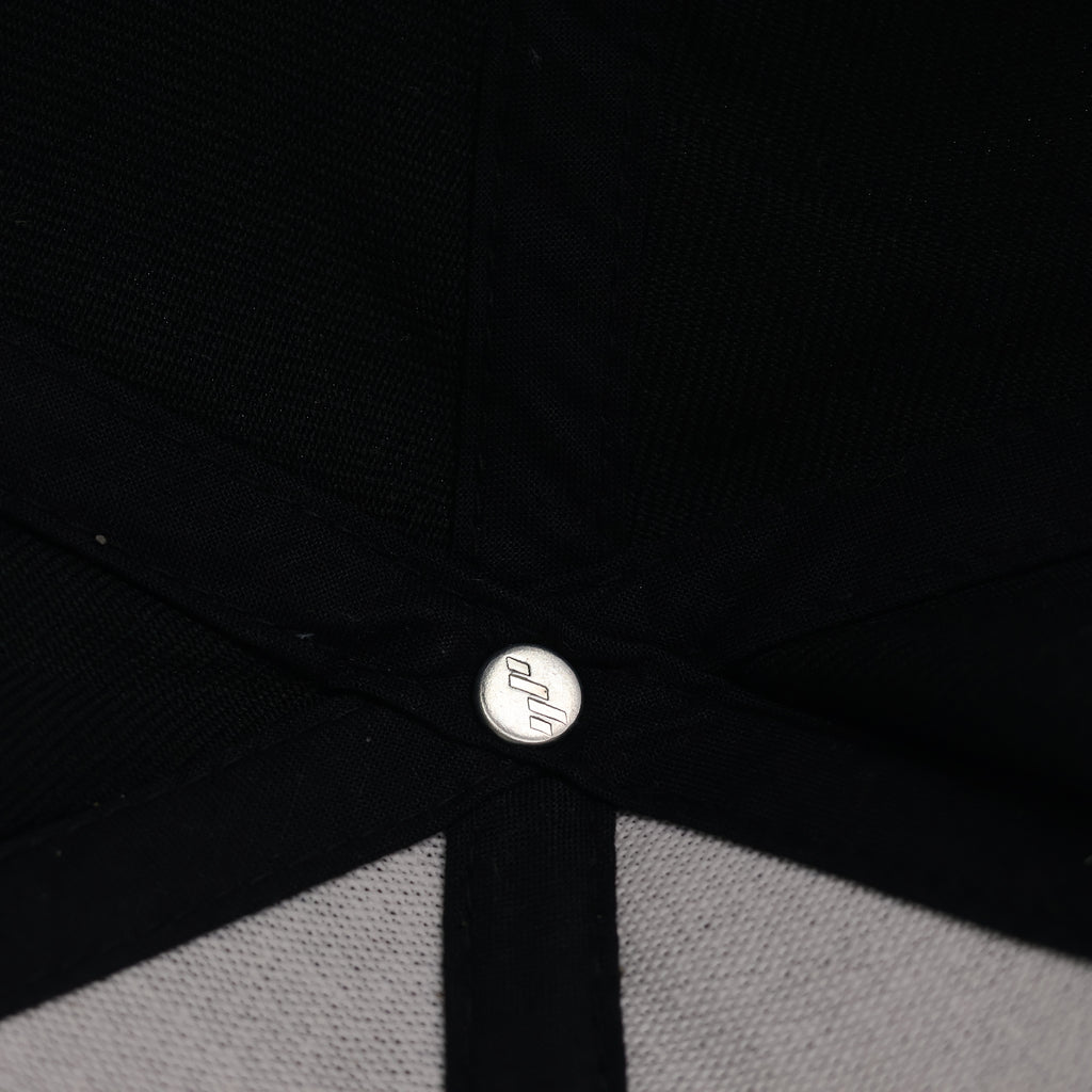 Vintage Fitment "It's a Lifestyle" Snapback | Yupoong Black Flat Brim Hat