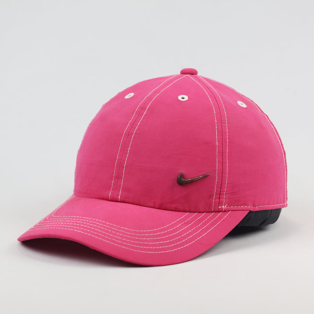 Vintage Nike Pink Baseball Thrifted Cap - Heritage86 Adjustable Strapback