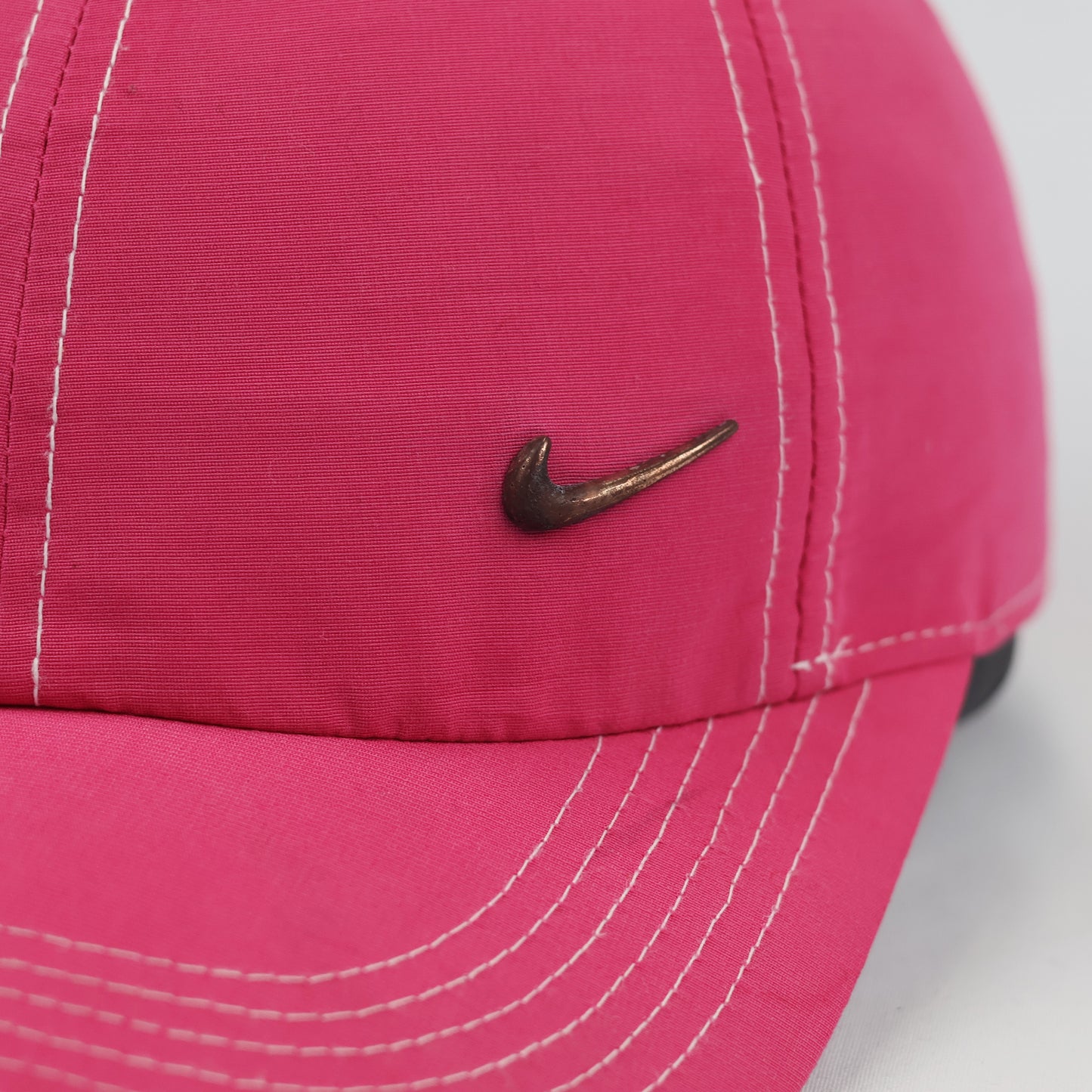 Vintage Nike Pink Baseball Thrifted Cap - Heritage86 Adjustable Strapback