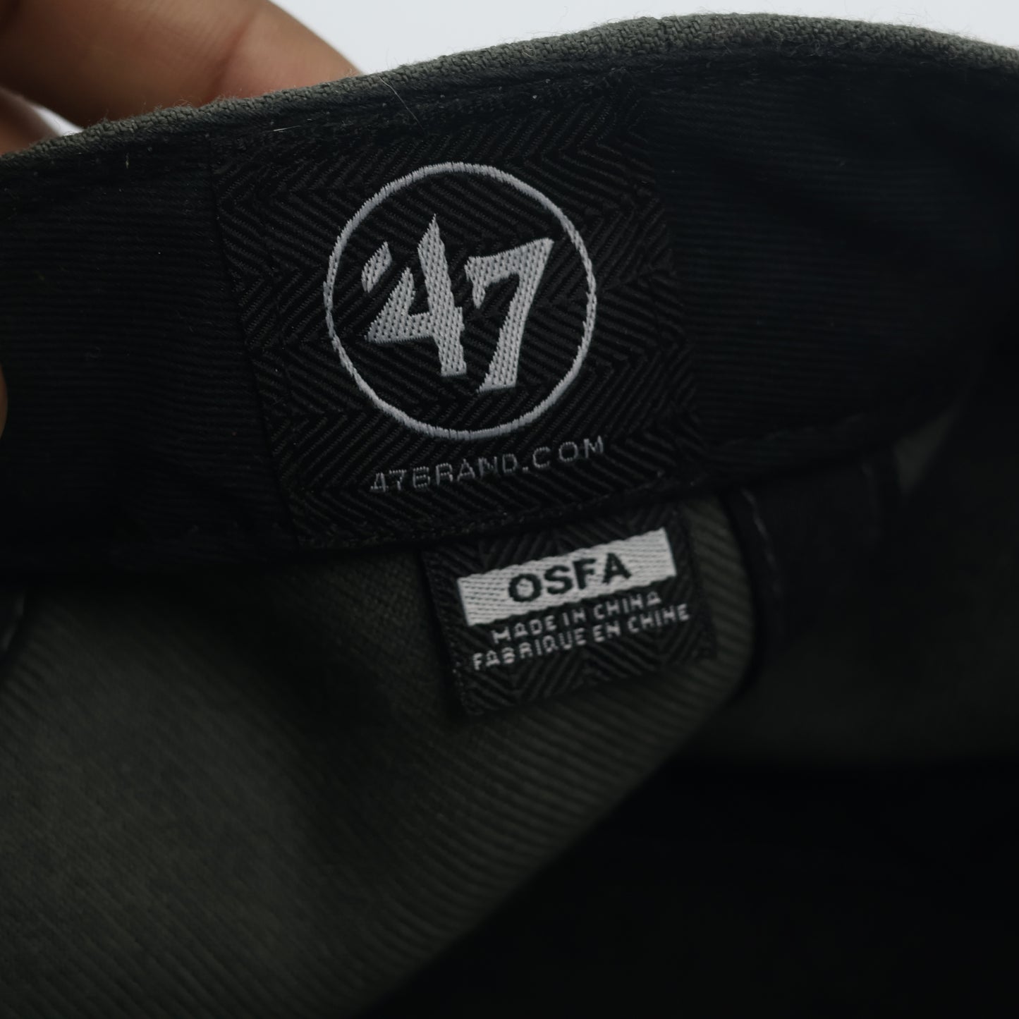 '47 Brand Los Angeles Lakers Olive Green Embroidered NBA Dad Thrifted Hat