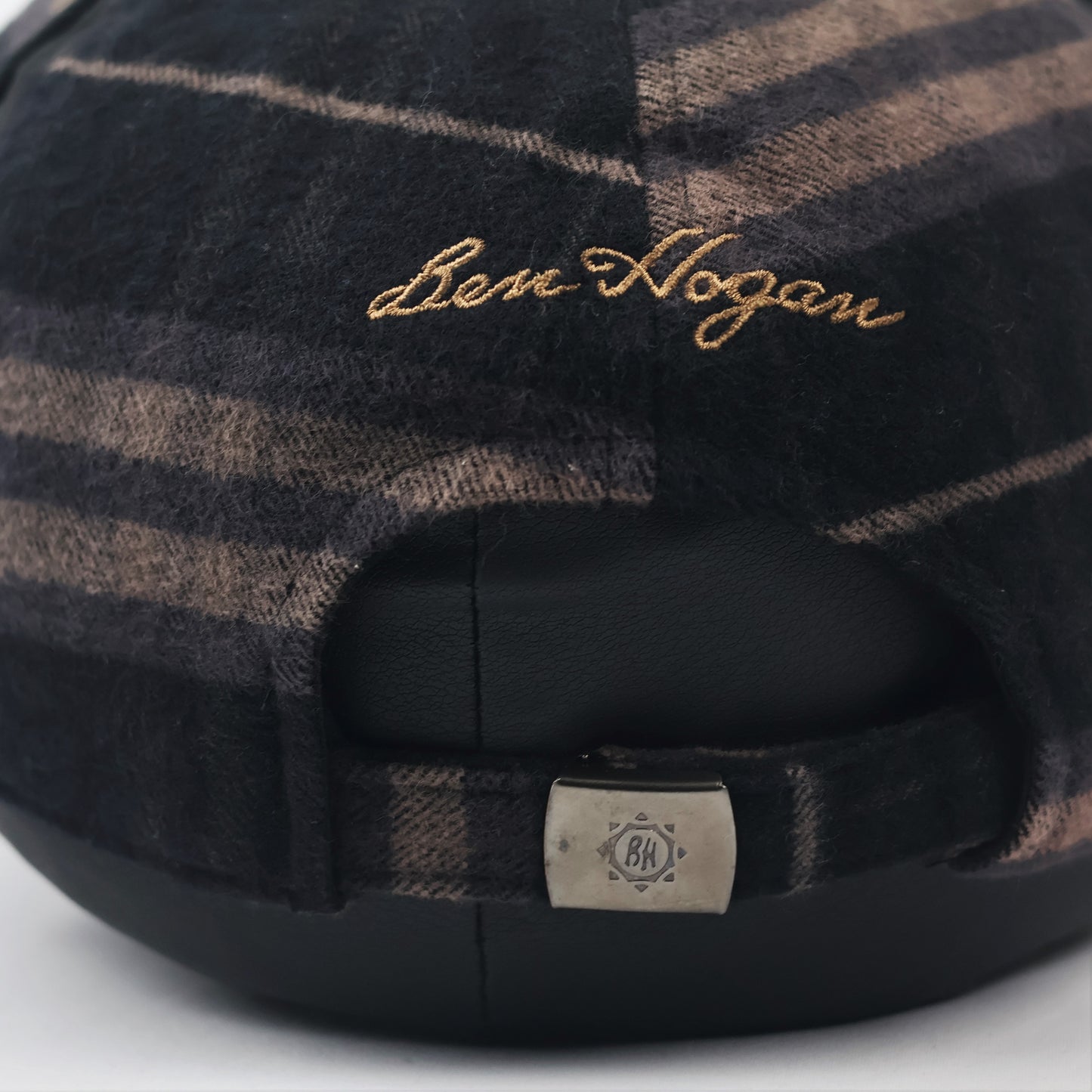 Premium Ben Hogan Earth Tone Striped Winter Thrifted Baseball Hat - One Size