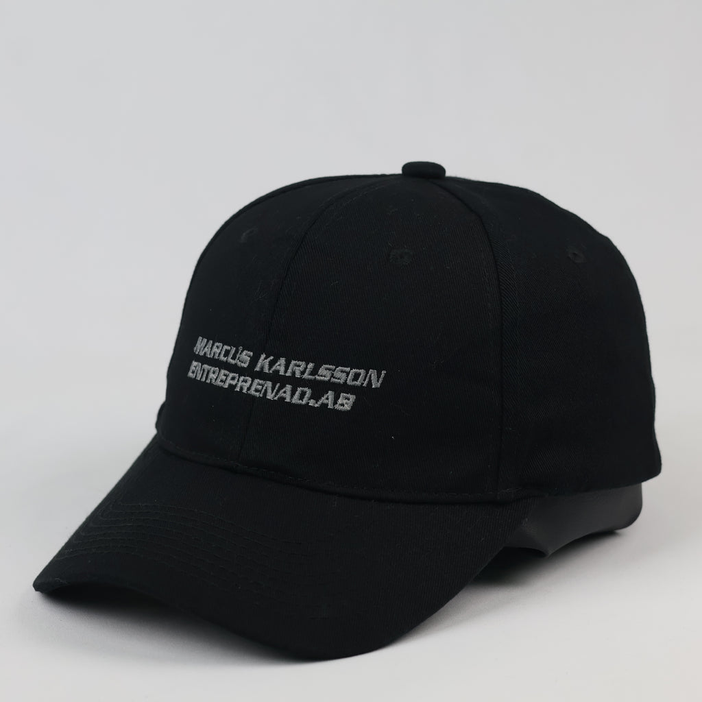 Vintage Trend Eagle Black Embroidered Cap - Swedish Business Promo Hat
